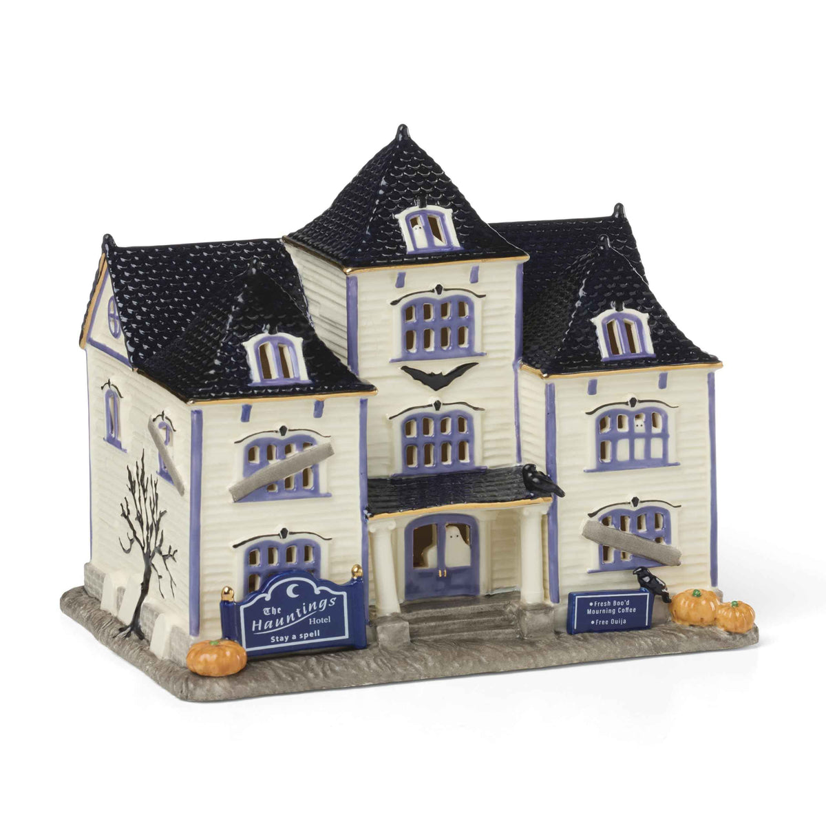 Lenox 899037 Vintage Halloween Hotel Light-Up Figurine