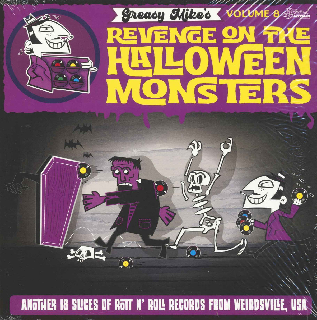 Greasy Mike, Vol. 8: Revenge On The Halloween Monsters (Vinyl)