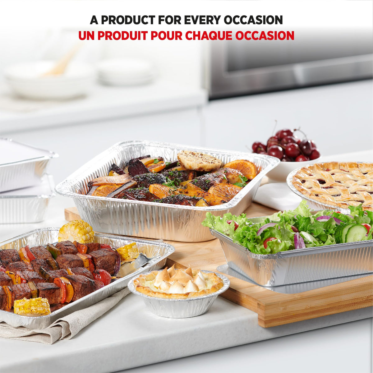 Starfrit 50-Pack Aluminum Pie Plates, 9", Disposable, Oven & Freezer Safe 🍁 All In One Marketplace Canada