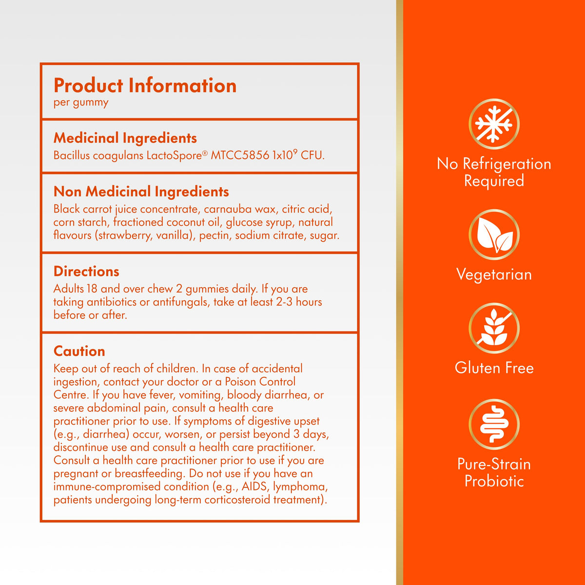 Align Probiotic Gummies for Women & Men, Helps Support Gastrointestinal Health, Made With Naturally Sourced Fruit Flavors, Strawberry Flavour, 60 Gummies 🍁 All In One Marketplace Canada