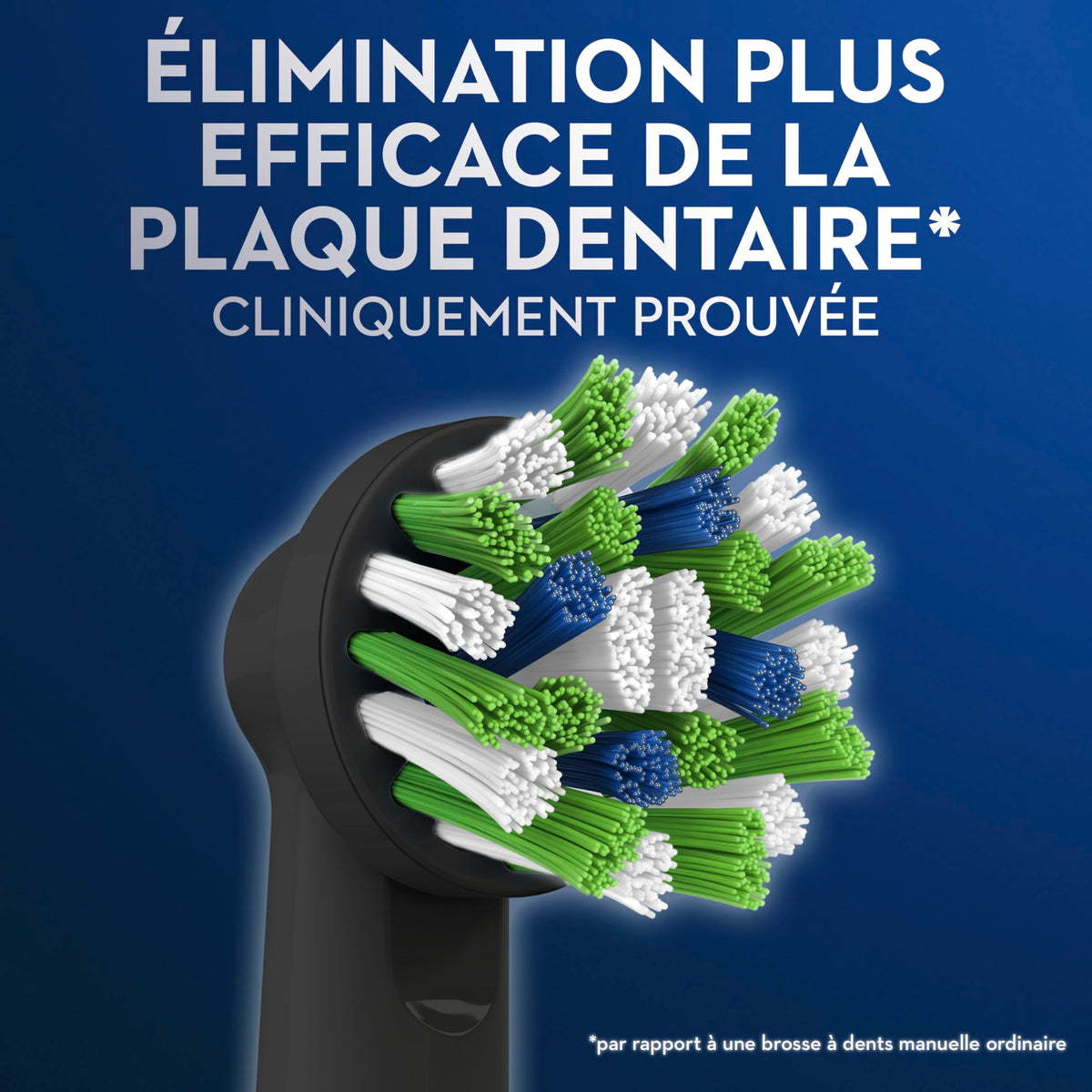 Oral-B CrossAction Electric Toothbrush Replacement Brush Heads, Black, 6 Count 🍁 All In One Marketplace Canada