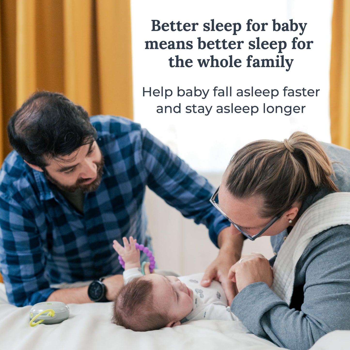 Yogasleep Hushh Portable White Noise Sound Machine For Baby, 3 Soothing Natural Sounds With Volume Control, Compact Size, Noise Canceling For Sleep Aid, Office Privacy, & Meditation, Registry Gift 🍁 All In One Marketplace Canada