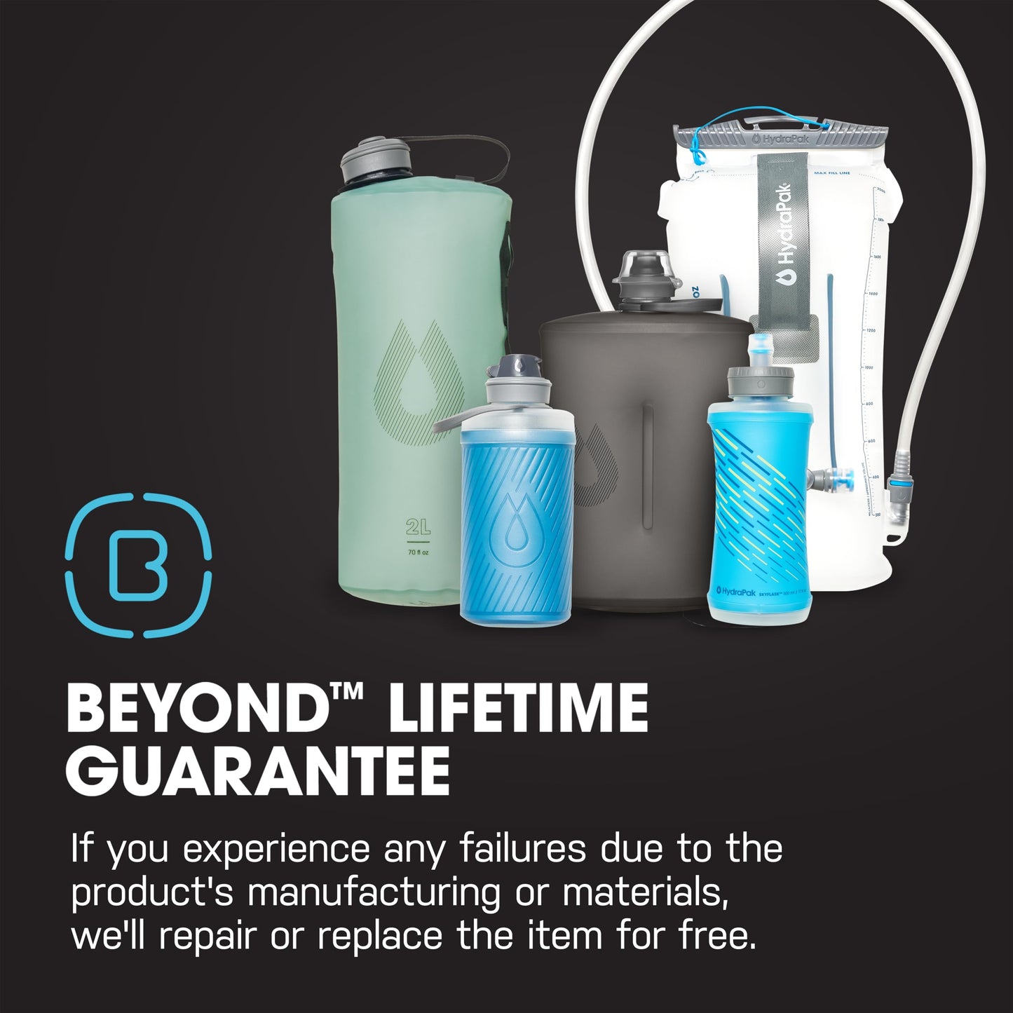 HydraPak Contour Hydration Reservoir (2L, Clear) 🍁 All In One Marketplace Canada