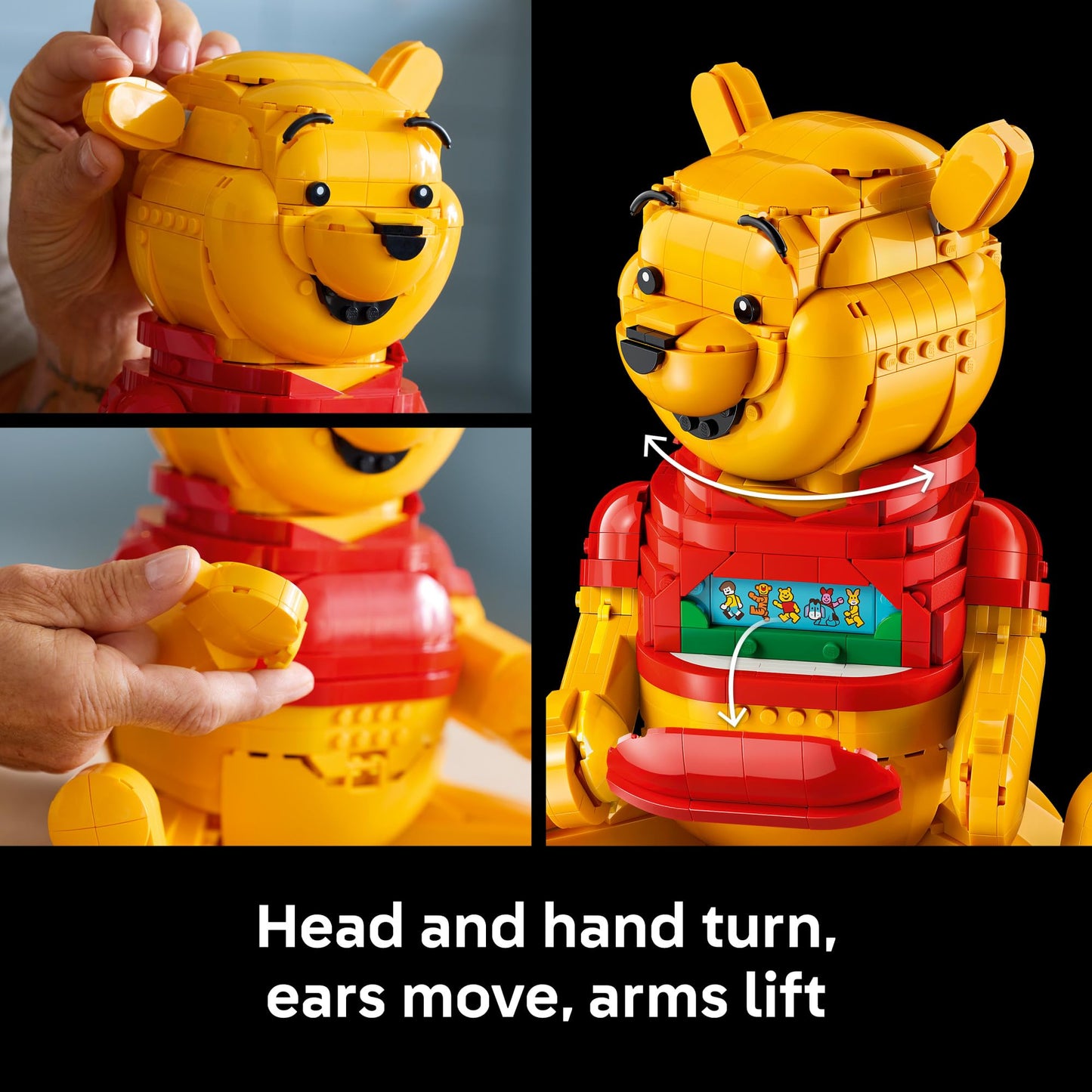 LEGO Disney Winnie the Pooh Building Set - Home, Office or Book Shelf Decor for Adult Fans, Ages 18+ - with Eeyore Figure - Collectible Disney Gift - 43300 🍁 All In One Marketplace Canada