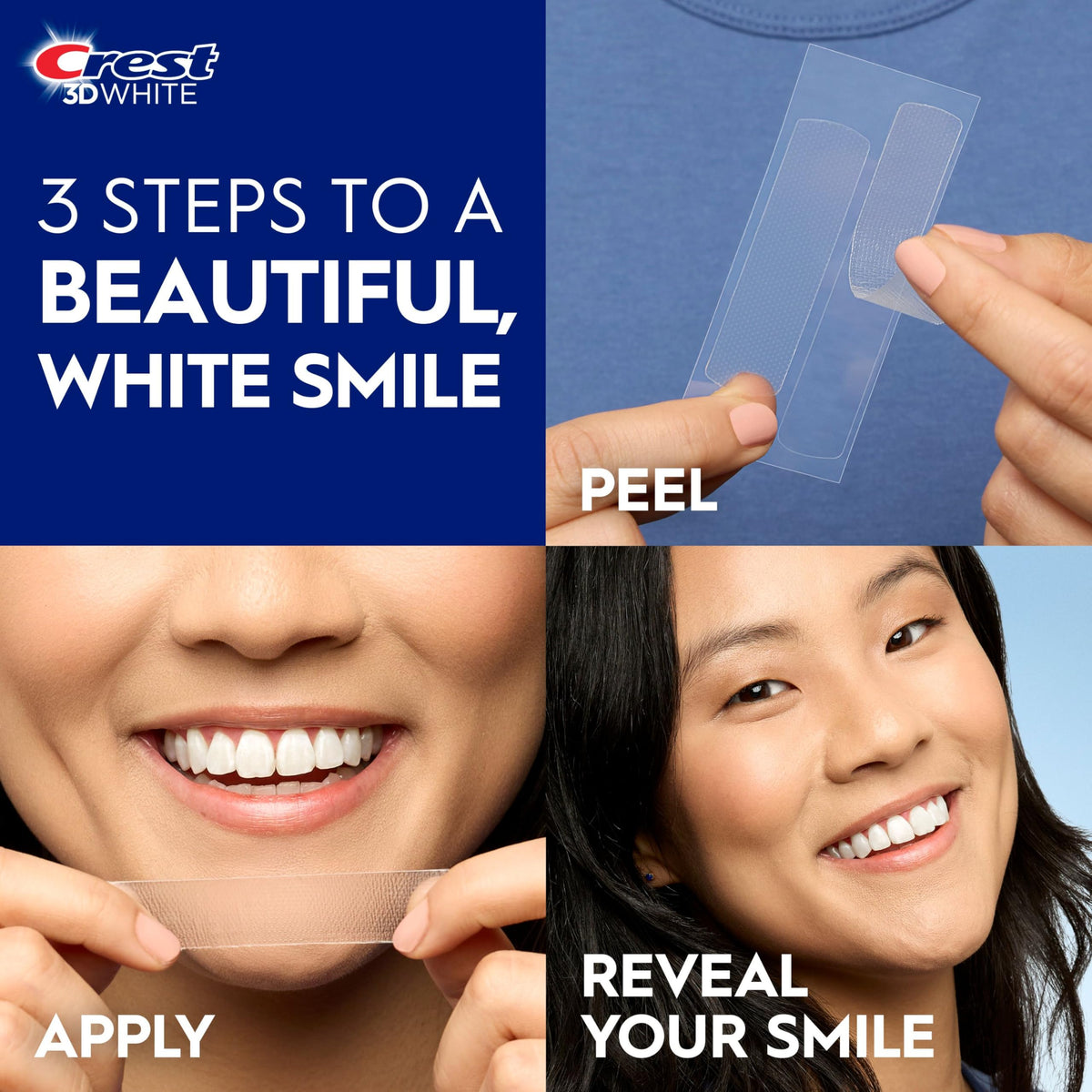Crest 3D Whitestrips Professional White At-Home Teeth Whitening Kit, 22 Treatments, 20 Levels Whiter 🍁 All In One Marketplace Canada