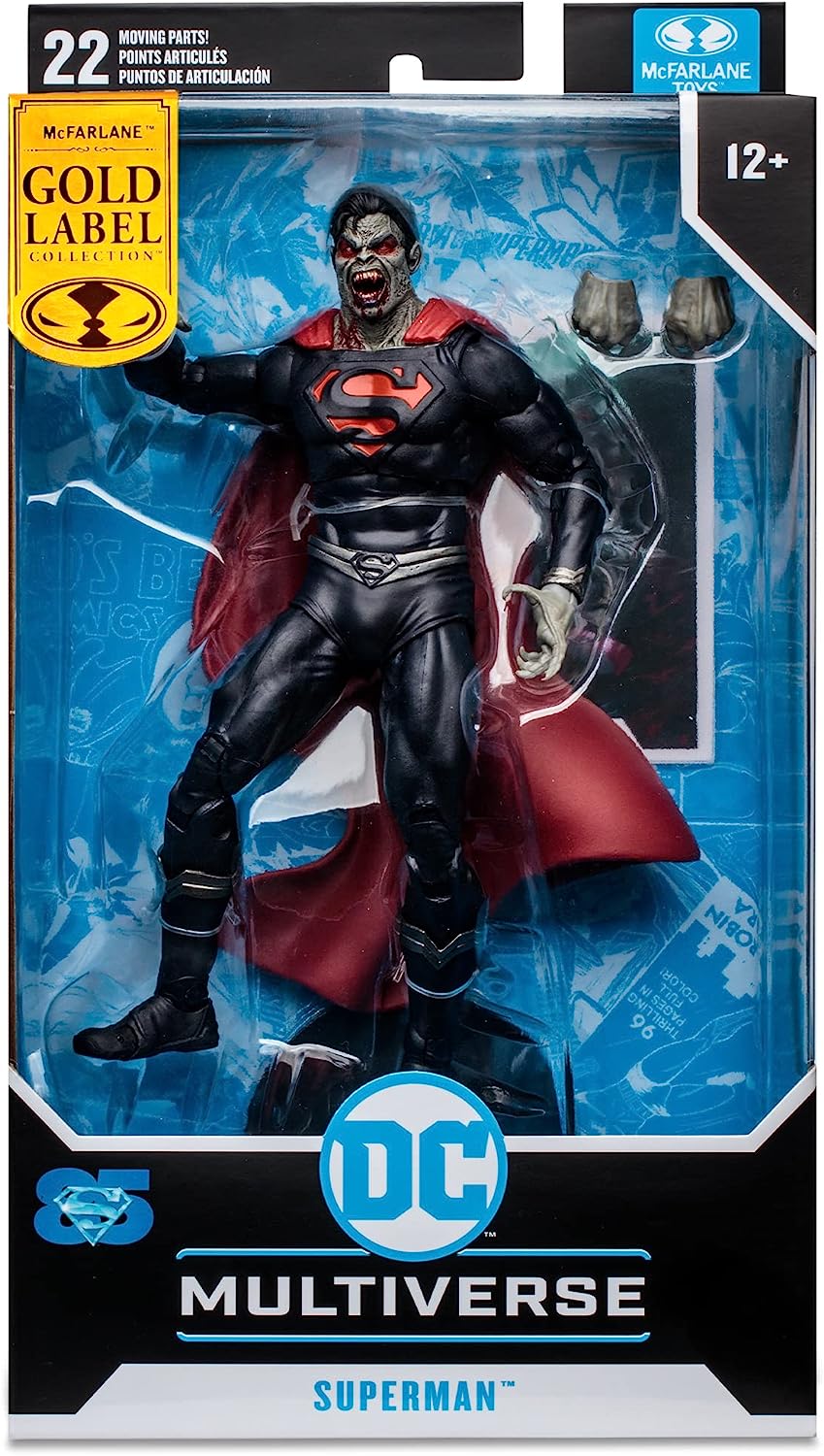 McFarlane Toys - DC Multiverse - Superman (DC vs.Vampires) Gold Label