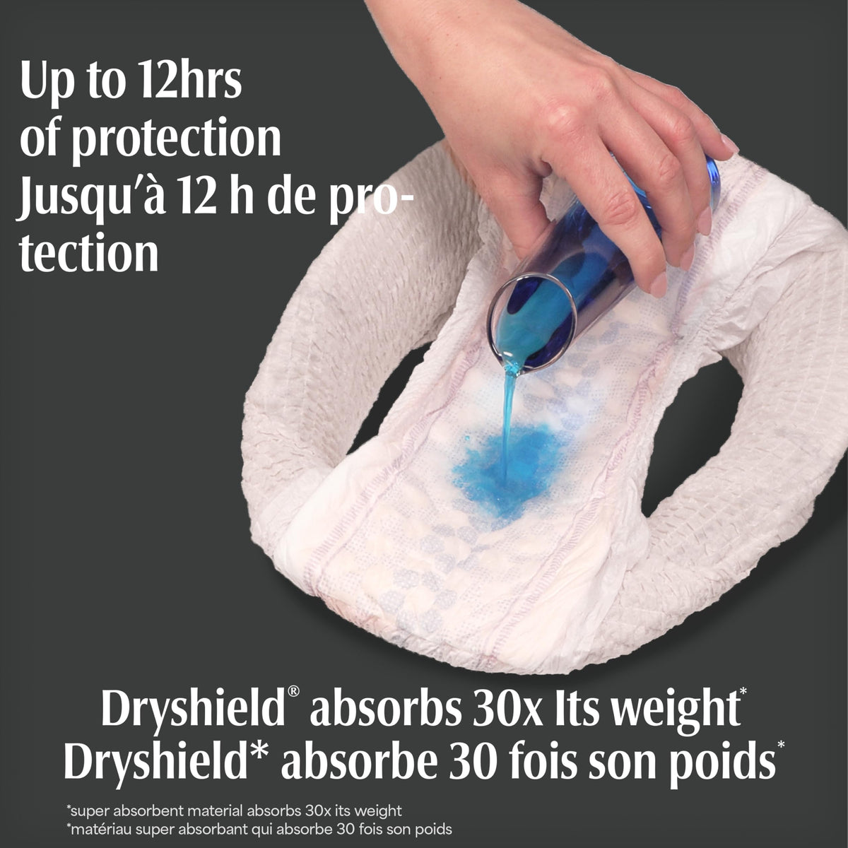 Depend Adult Incontinence Underwear, Overnight, Large, Blush, 22 Count 🍁 All In One Marketplace Canada