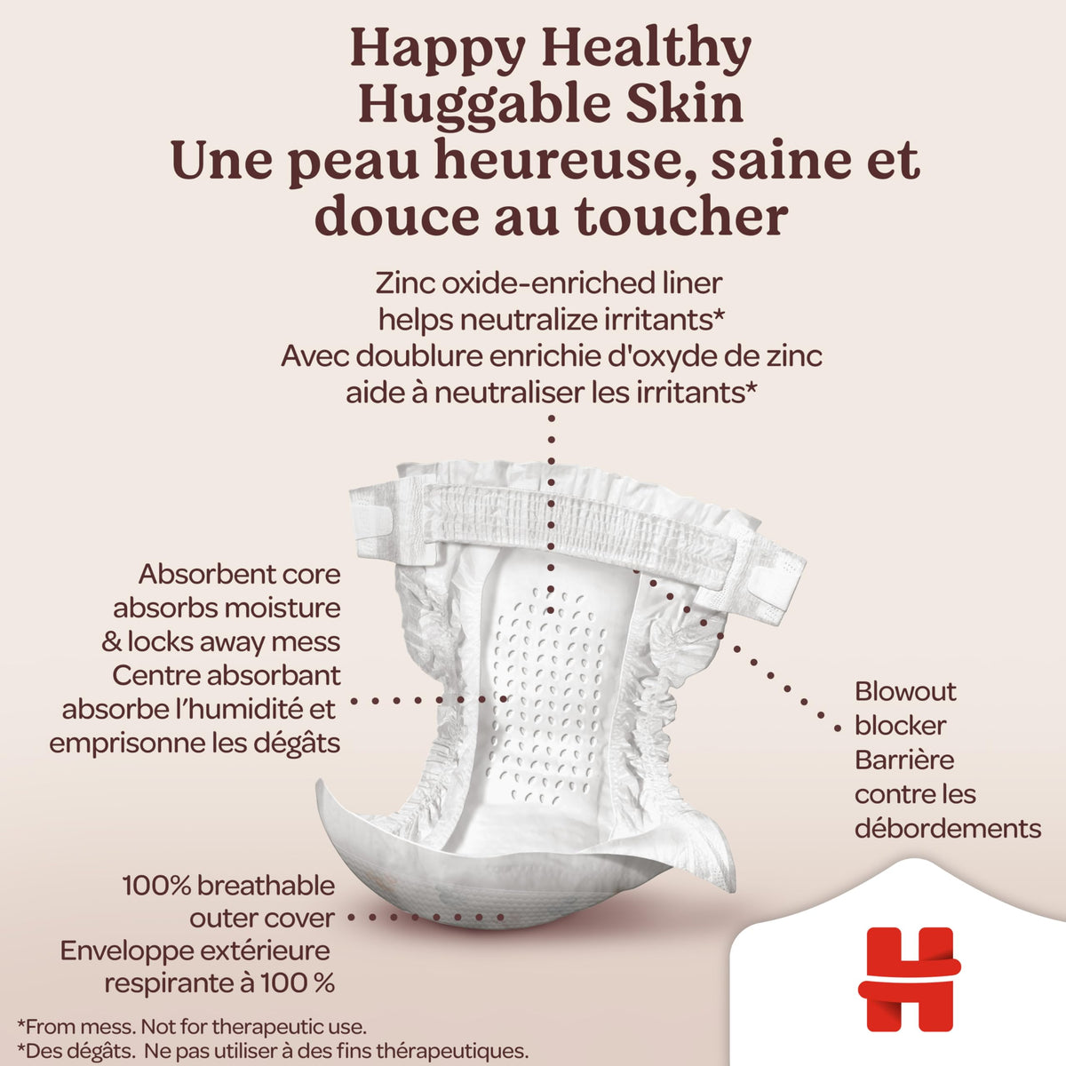Huggies Size Newborn Diapers, Skin Essentials Baby Diapers, Size Newborn (6-9 lbs), 180 Count (3 Packs of 60), Packaging May Vary 🍁 All In One Marketplace Canada