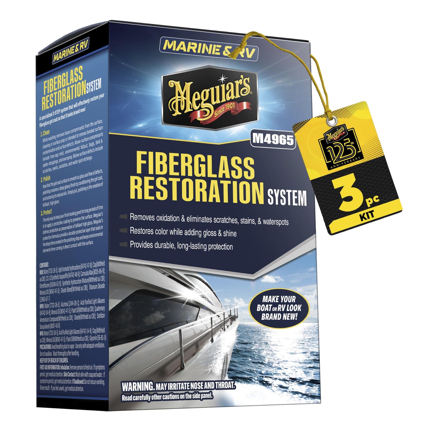 Meguiar's M-4965 MG Fiberglass Oxidation Removal Kit 🍁 All In One Marketplace Canada