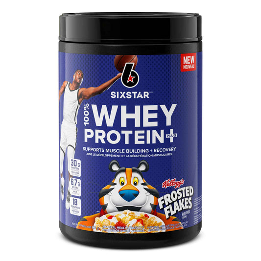 Six Star Whey Protein Powder Plus - Kellogg’s Frosted Flakes, 18 Servings 🍁 All In One Marketplace Canada