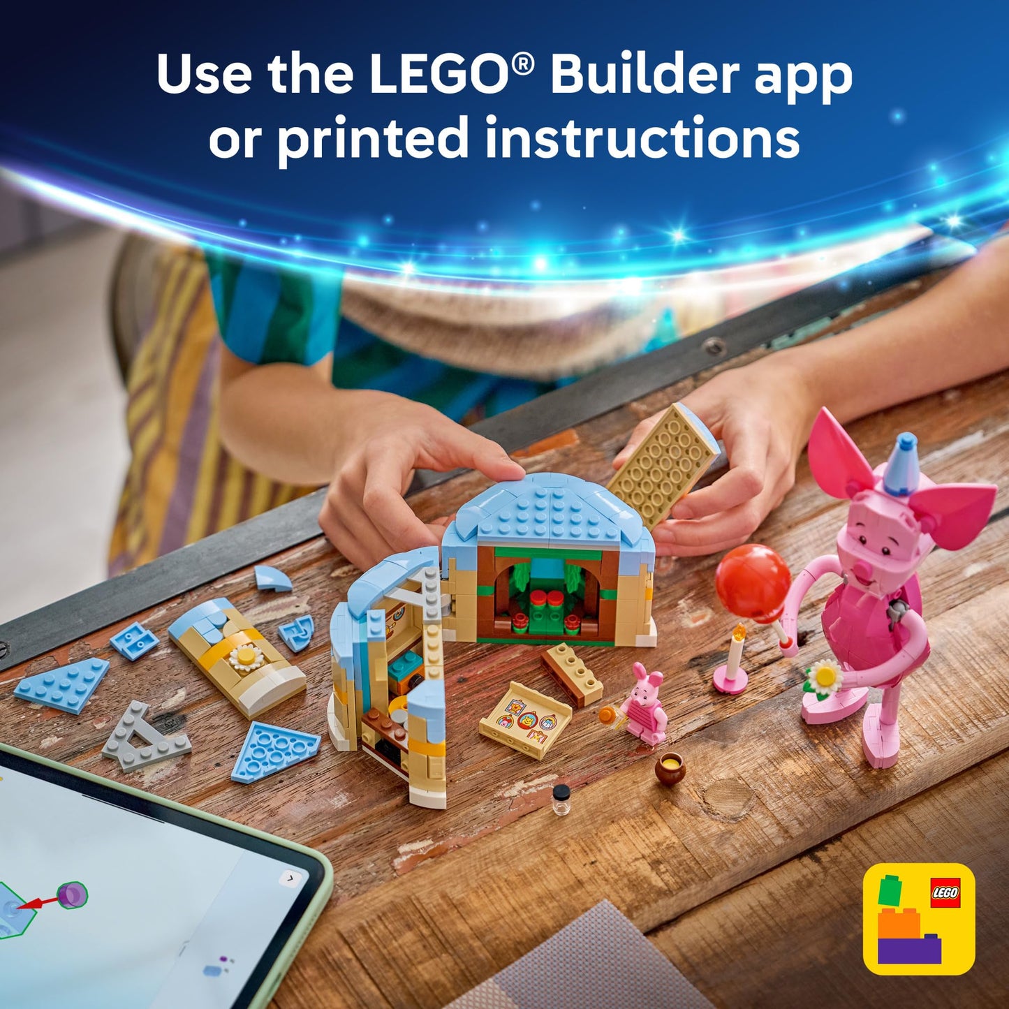 LEGO Disney Piglet's Birthday Fun Building Toy - Winnie The Pooh Toy for Girls & Boys, Ages 9+ - Gift for Birthdays - Kids Room Decor - 43305 🍁 All In One Marketplace Canada