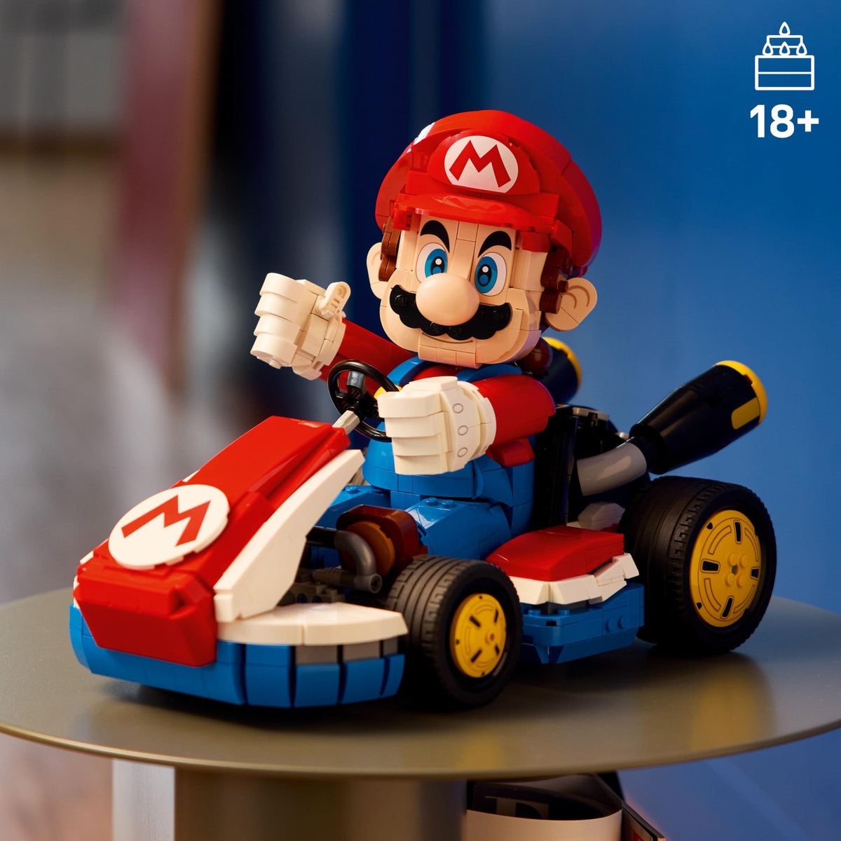LEGO Super Mario: Mario Kart – Mario & Standard Kart 3D Puzzle for Adults - DIY Book Shelf & Room Decor for Men & Women, Ages 18+ - Arts & Crafts for Adult Gamers - Birthday Gift Idea - 72037 🍁 All In One Marketplace Canada