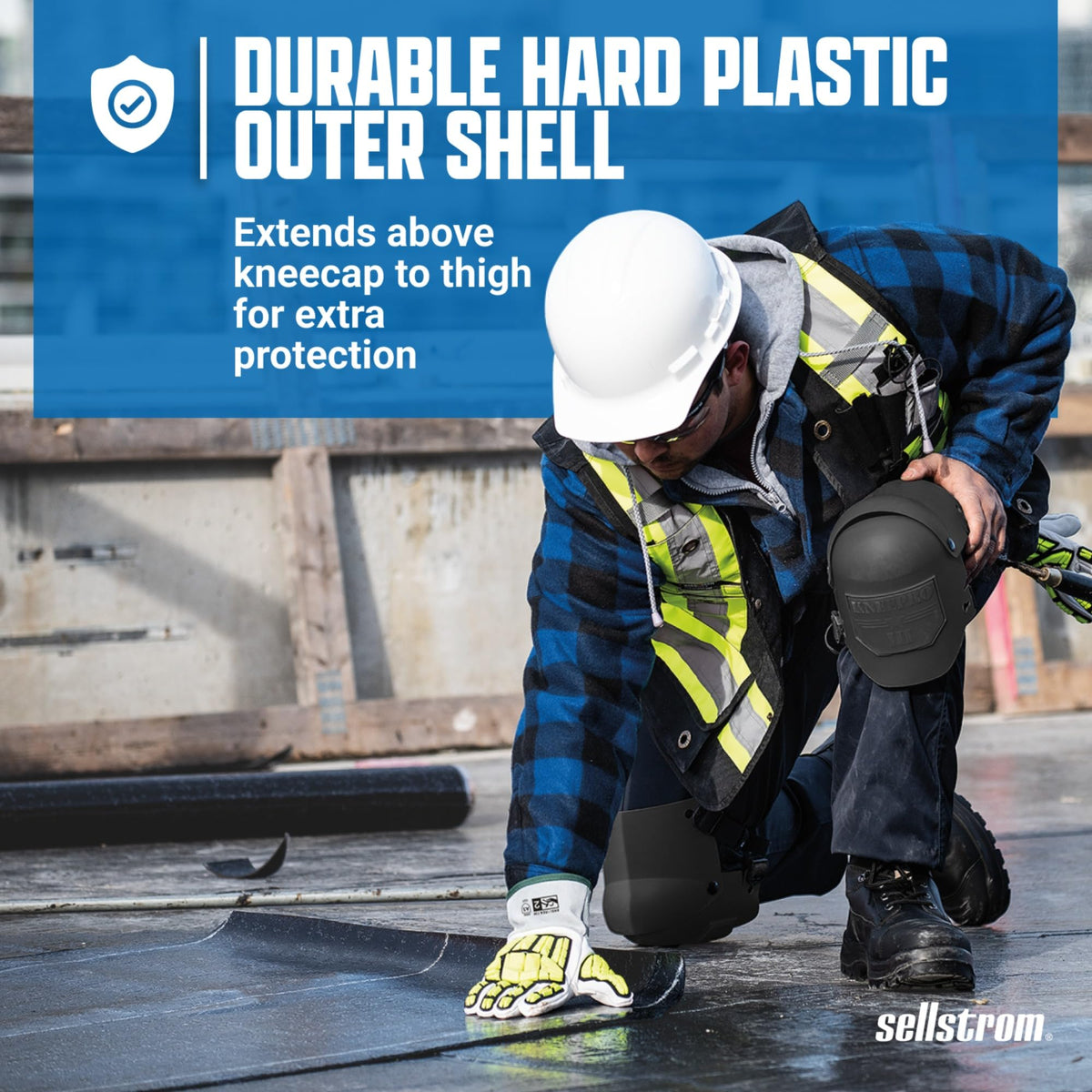 Sellstrom KneePro Professional Construction Kneepads for Work - Men & Women 🍁 All In One Marketplace Canada