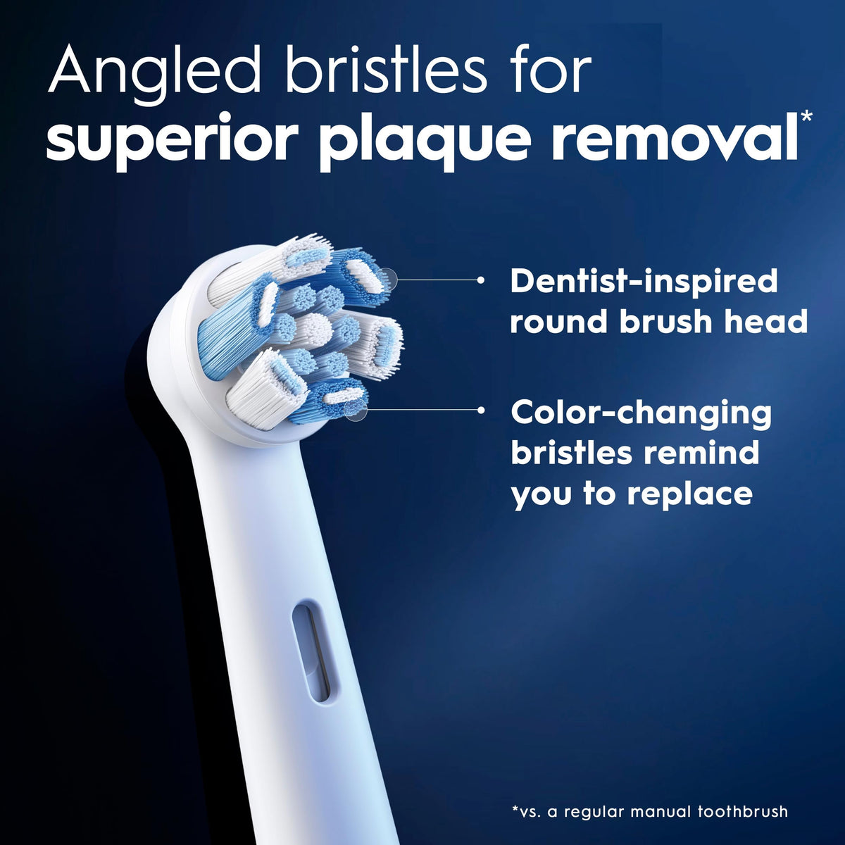 Oral-B iO Series Ultimate Clean Replacement Brush Head for Oral-B iO Series Electric Toothbrushes, White, 2 Count 🍁 All In One Marketplace Canada