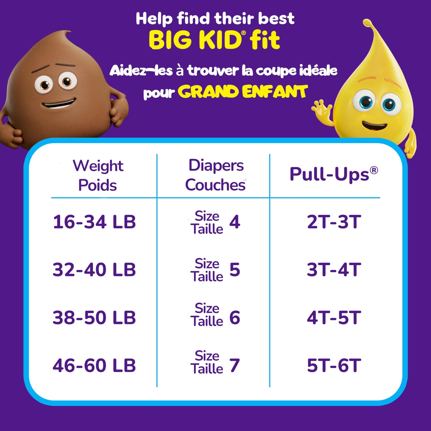 Pull-Ups Boys' Potty Training Pants, 2T-3T (16-34 lbs), 104 Count 🍁 All In One Marketplace Canada