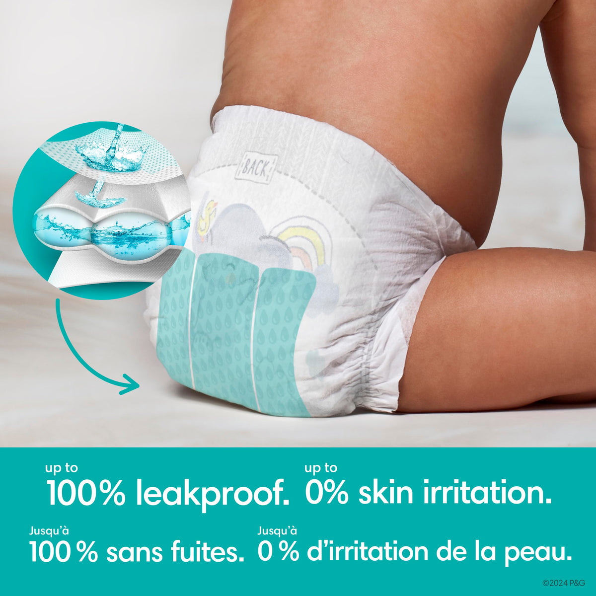 Pampers Swaddlers Diapers, Size 2 (10-22 lbs), 144 Count, Absorbent, Keeps Baby Dry and Comfortable, Skin Safe Disposable Baby Diaper 🍁 All In One Marketplace Canada