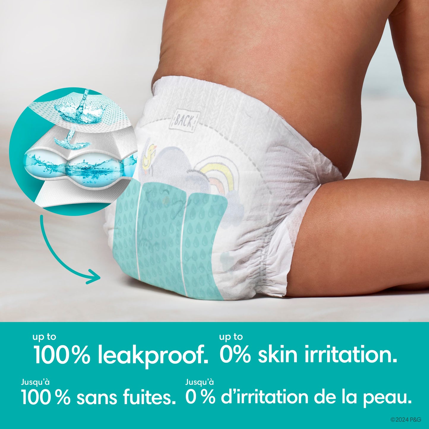 Pampers Swaddlers Diapers, Size S8, Absorbent, Keeps Baby Dry and Comfortable, Skin Safe Disposable Baby Diaper, 1 Pack (Count of 58) 🍁 All In One Marketplace Canada
