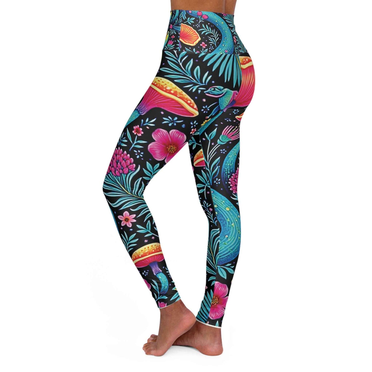 Floral Fiesta High-Waist Yoga Leggings