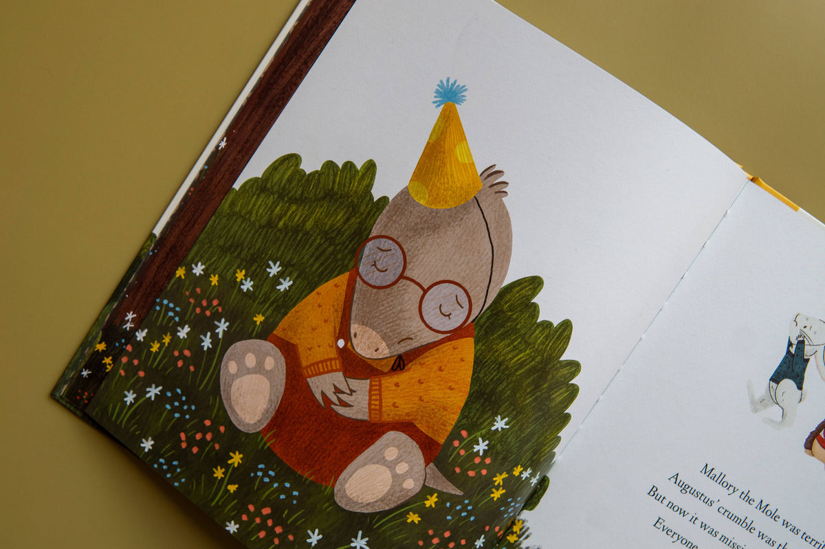 Brown Paper Fox - Augustus the Bear - Hardcover Picture Book - Canadian Publisher - Ages 3–8