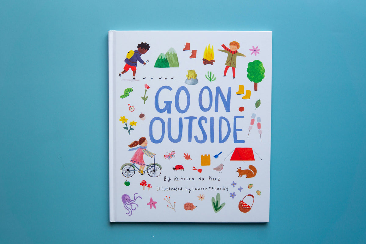Brown Paper Fox - Go On Outside - Hardcover Picture Book - Canadian Publisher - Ages 3–8