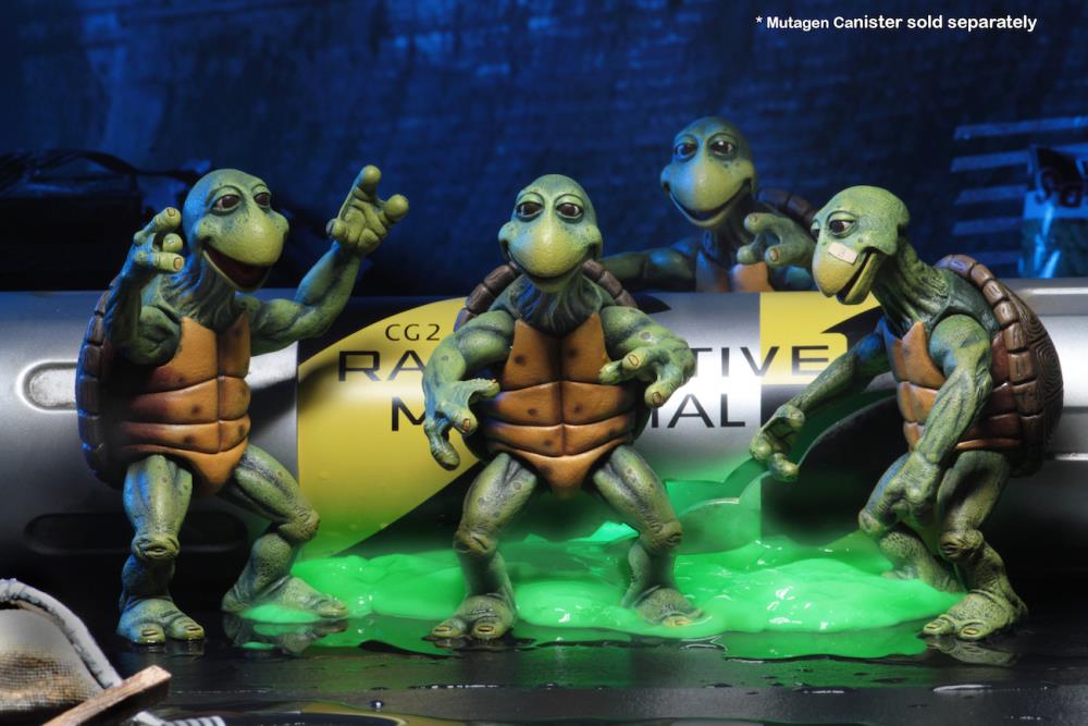Teenage Mutant Ninja Turtles Movie Baby Turtles 1:4 Scale Action Figure 4-Pack