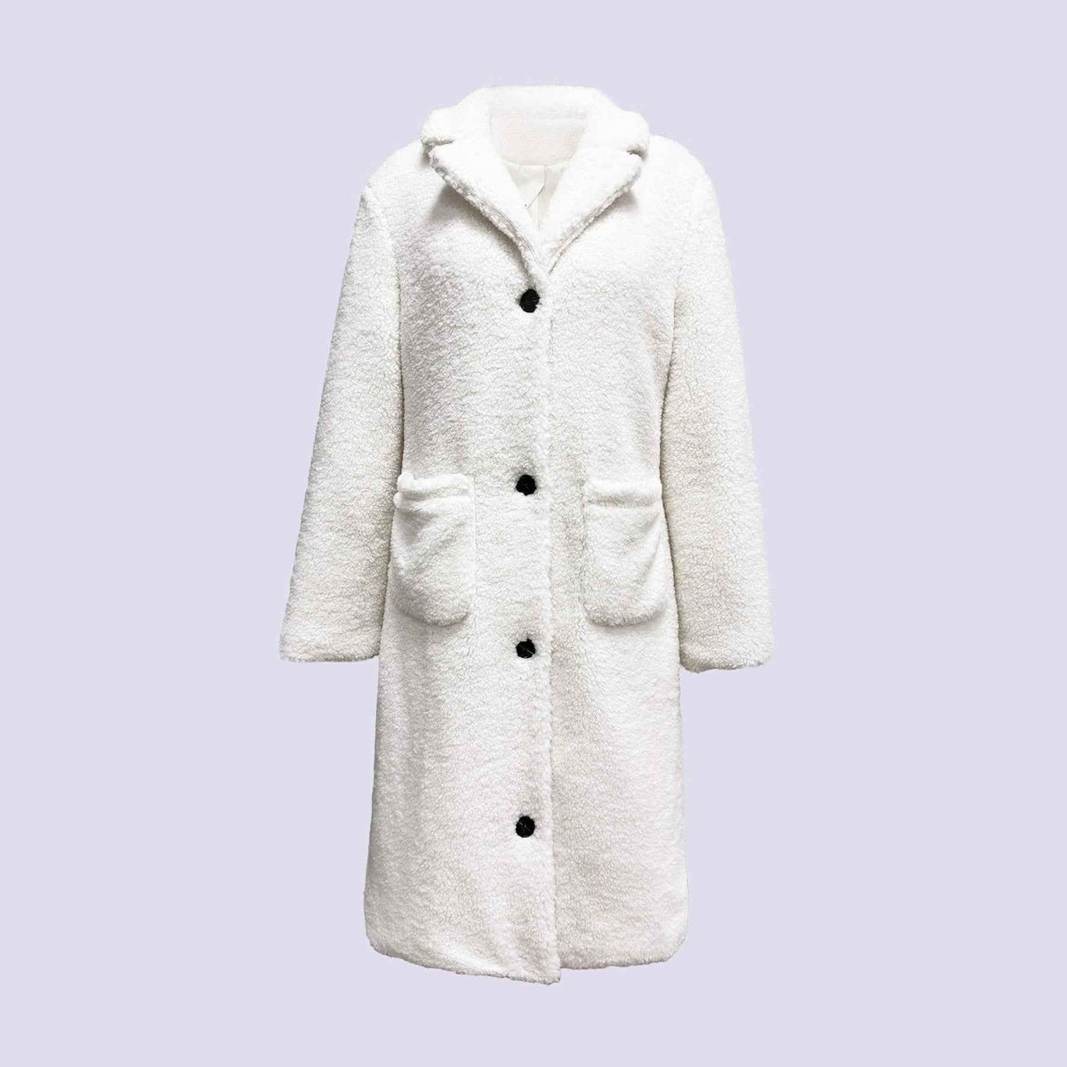 Women’s Long Winter Coat – Warm Autumn & Winter Full-Length Casual Outerwear Jacket