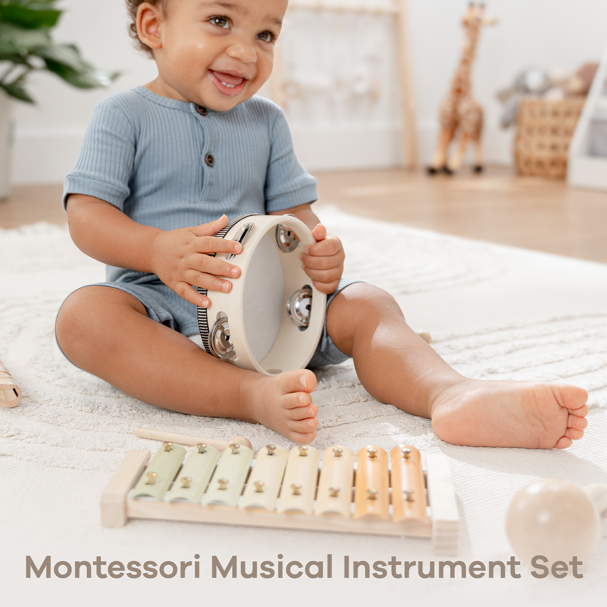 Comfy Cubs - 4-Piece Kids Musical Instruments - Ages 2+