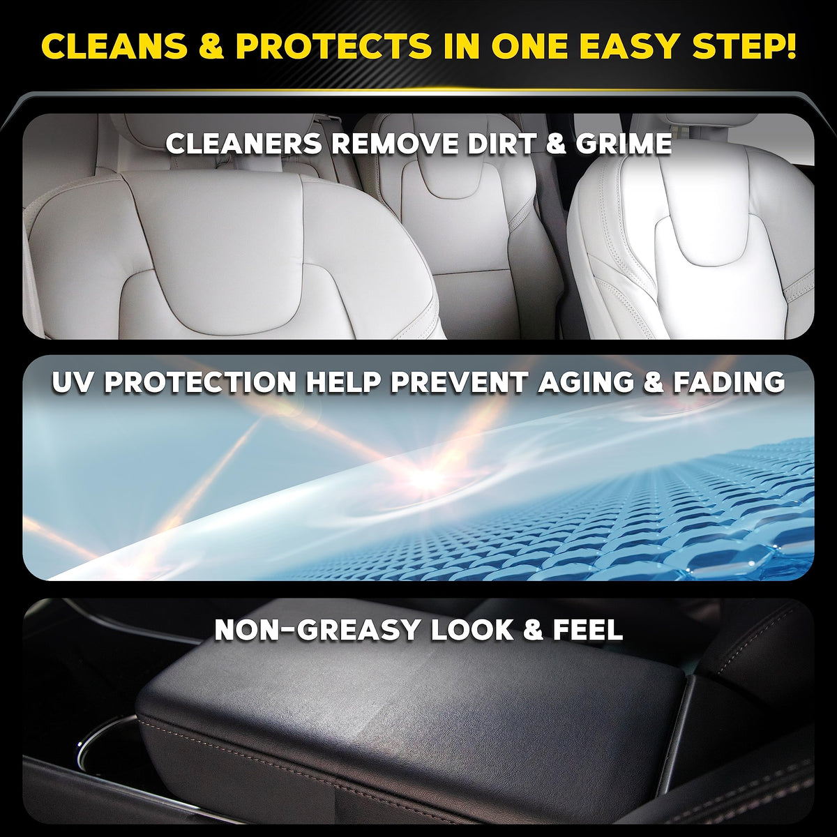 Meguiar's Gold Class Synthetic Leather Cleaner & Conditioner - G230716C - 15.2 oz 🍁 All In One Marketplace Canada
