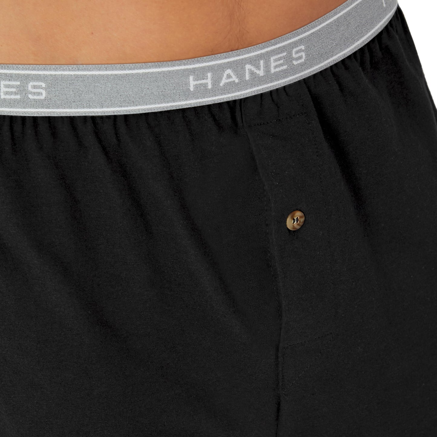 Hanes Mens Exposed Waistband Knit - Multiple Packs Available Boxer Shorts, Assorted 5 Pack, X-Large US 🍁 All In One Marketplace Canada