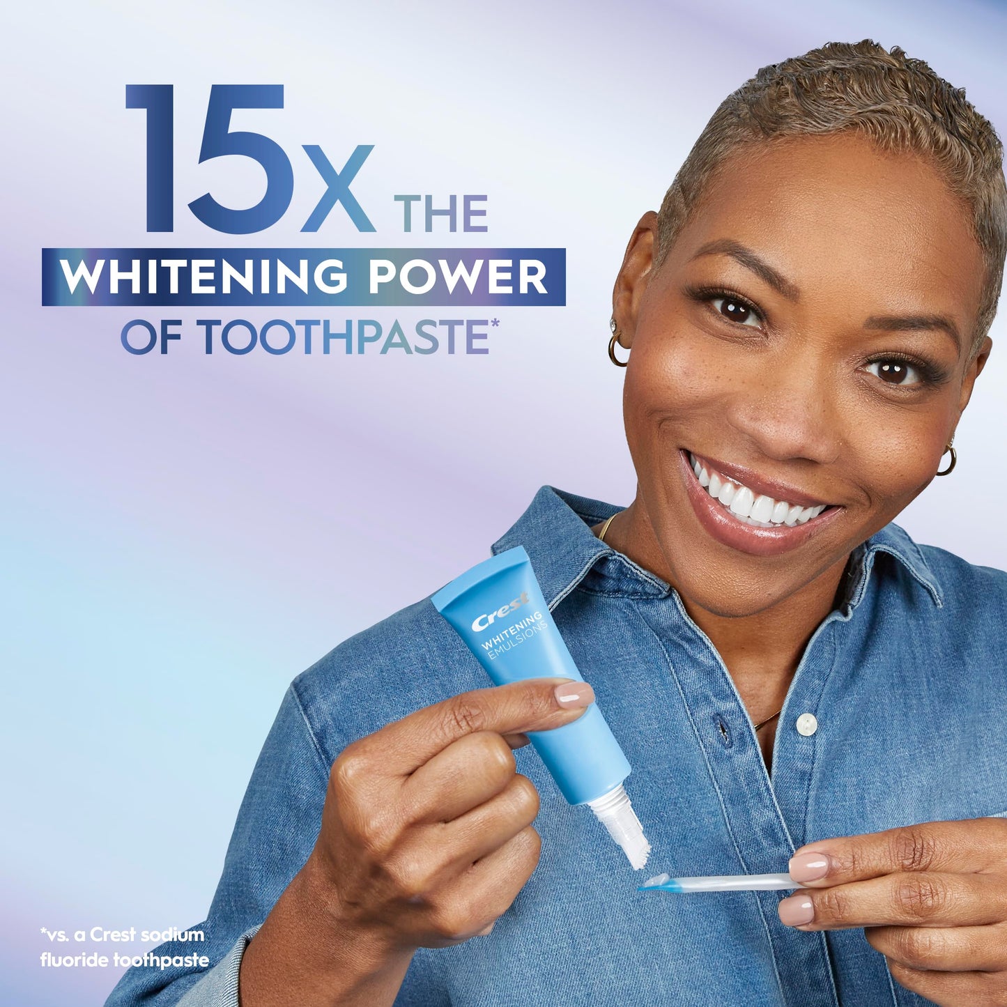 Crest 3D White Daily Whitening Serum Advanced Enamel White, Leave-on Teeth Whitening Treatment, 21 mL 🍁 All In One Marketplace Canada