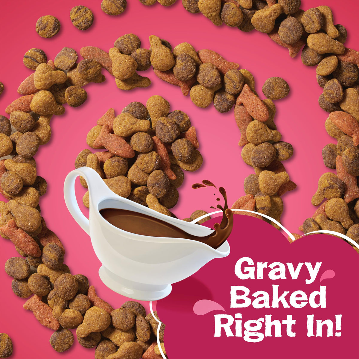 Friskies Gravy Swirlers Dry Cat Food - 7.26 kg Bag 🍁 All In One Marketplace Canada