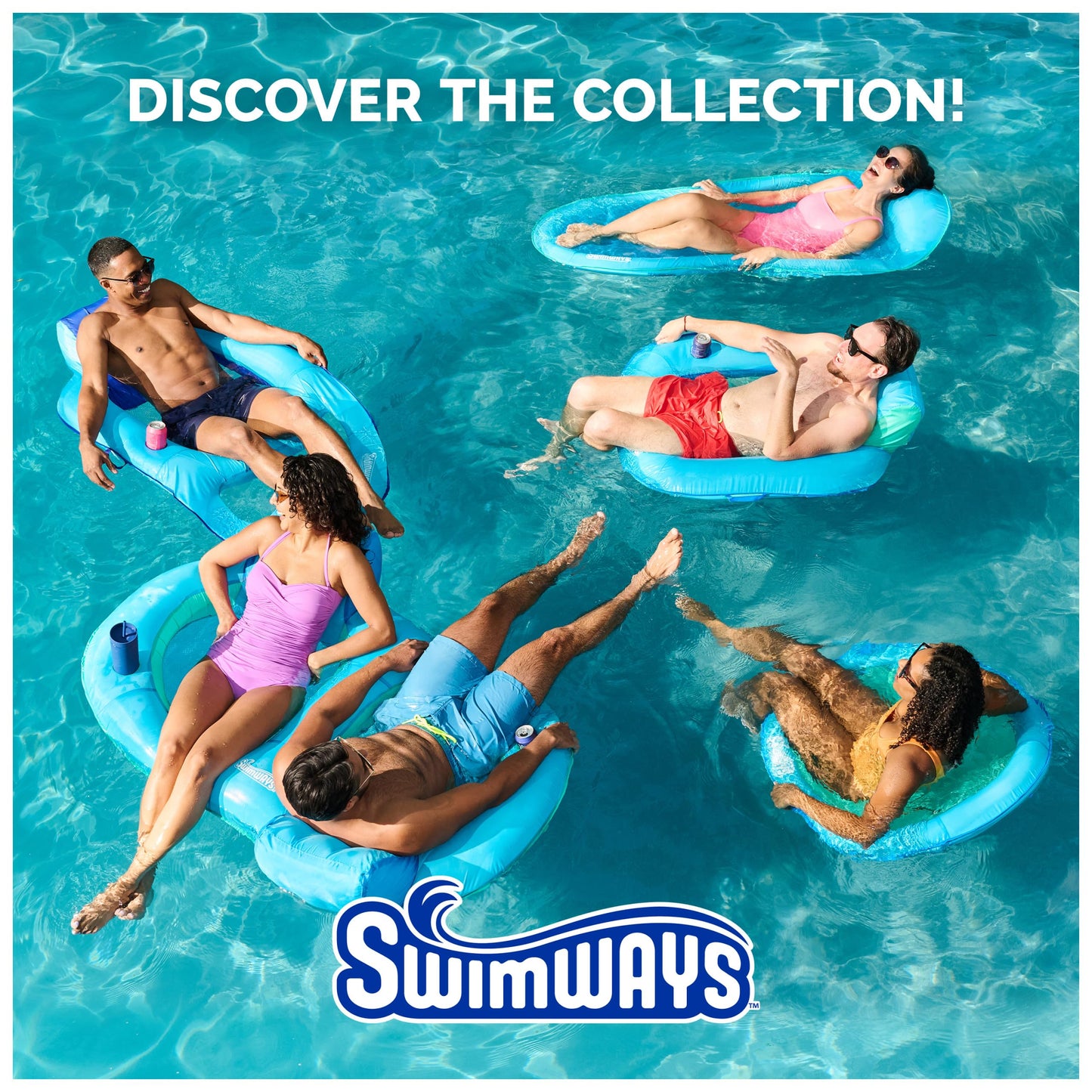 Swimways Elite Spring Float Hammock Pool Lounger, Inflatable Pool Floats Adult with Fast Inflation, Pool Hammock for Adults up to 250 lbs 🍁 All In One Marketplace Canada