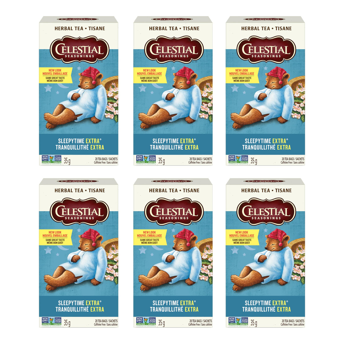 Celestial Seasonings Sleepytime Extra, 6-Count 🍁 All In One Marketplace Canada