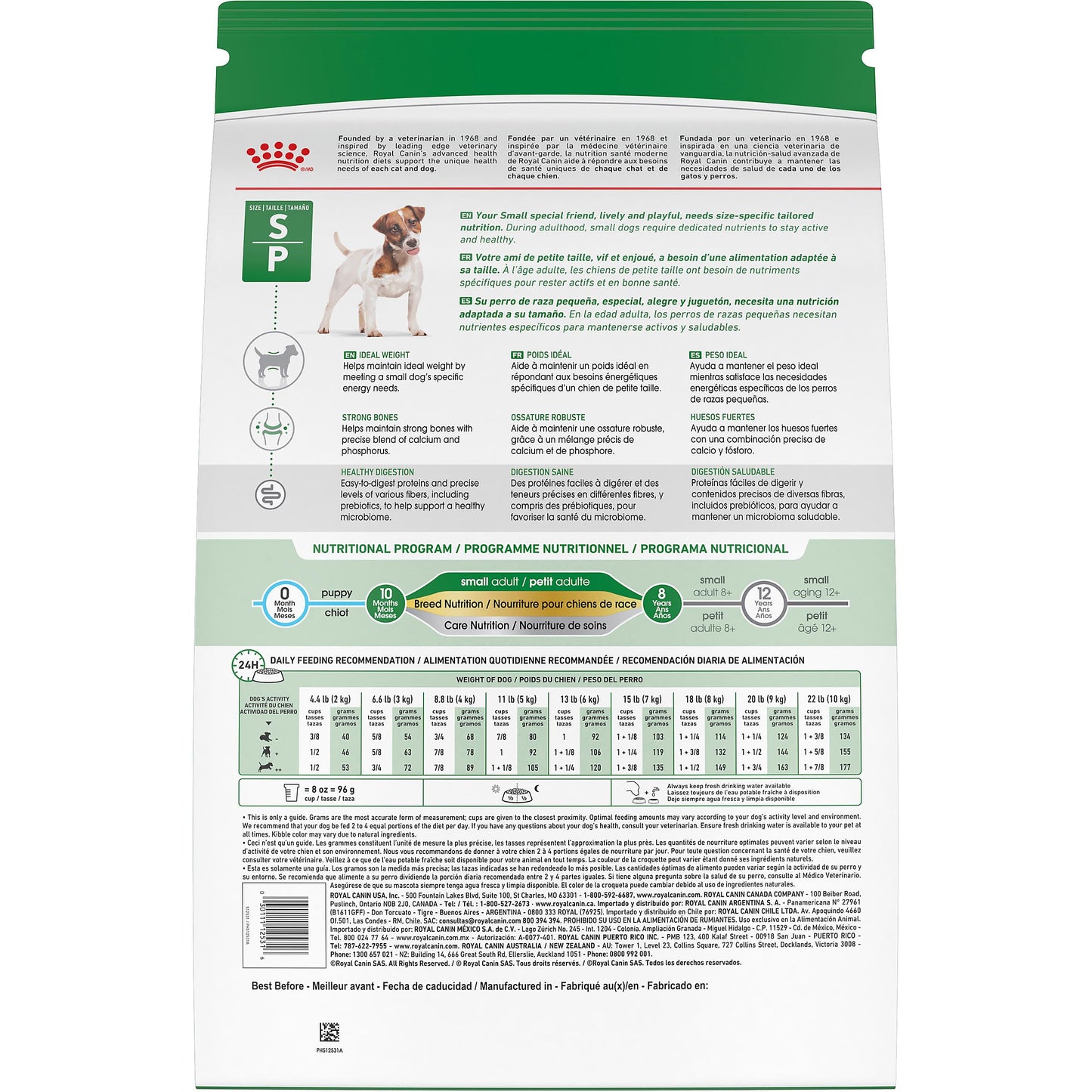 Royal Canin Size Health Nutrition Small Breed Dog Food Dry, Supports Healthy Weight, Digestive Health and Healthy Skin and Coat, 14 lb Bag 🍁 All In One Marketplace Canada