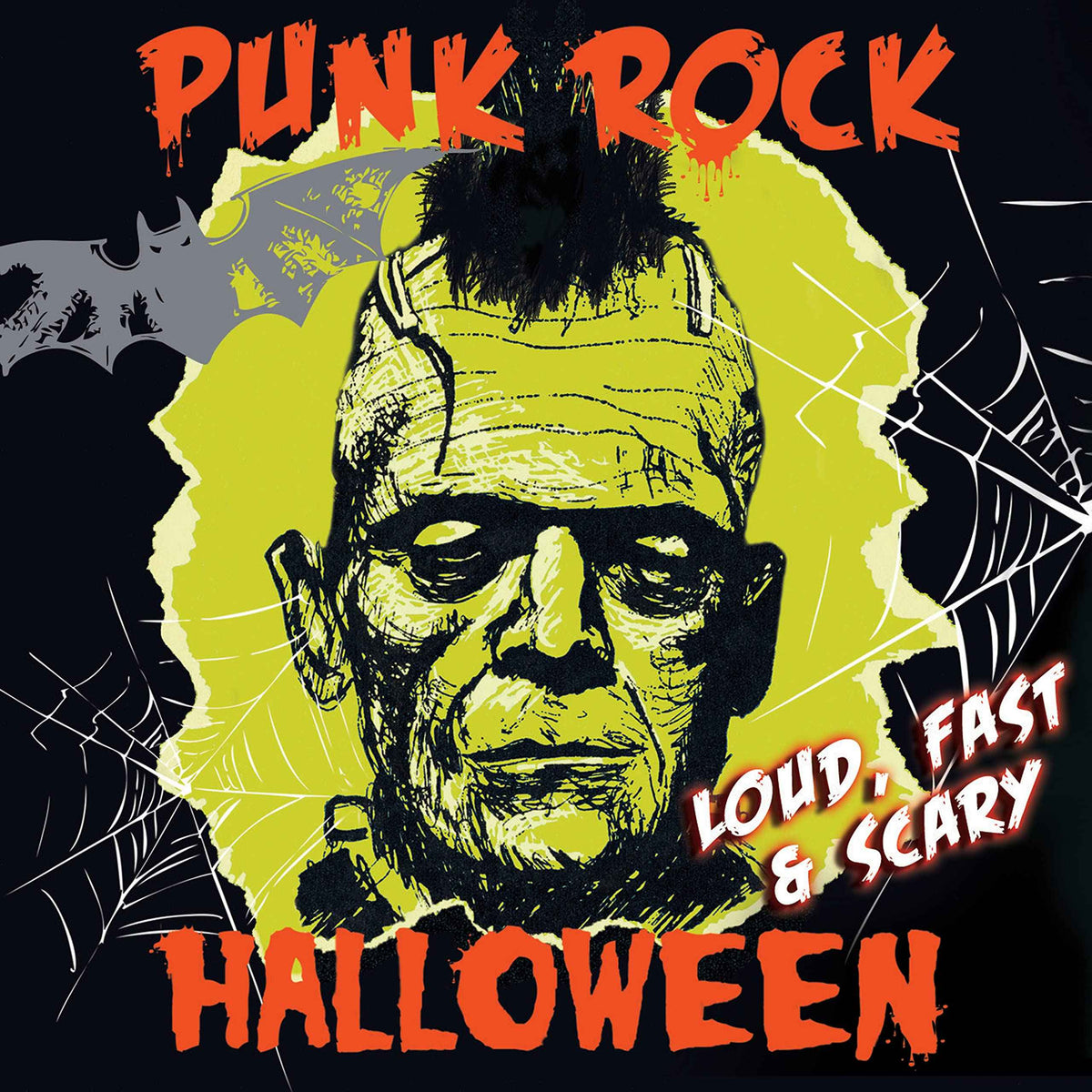 Punk Rock Halloween - Loud, Fast & Scary! (Various Artists) (Vinyl)