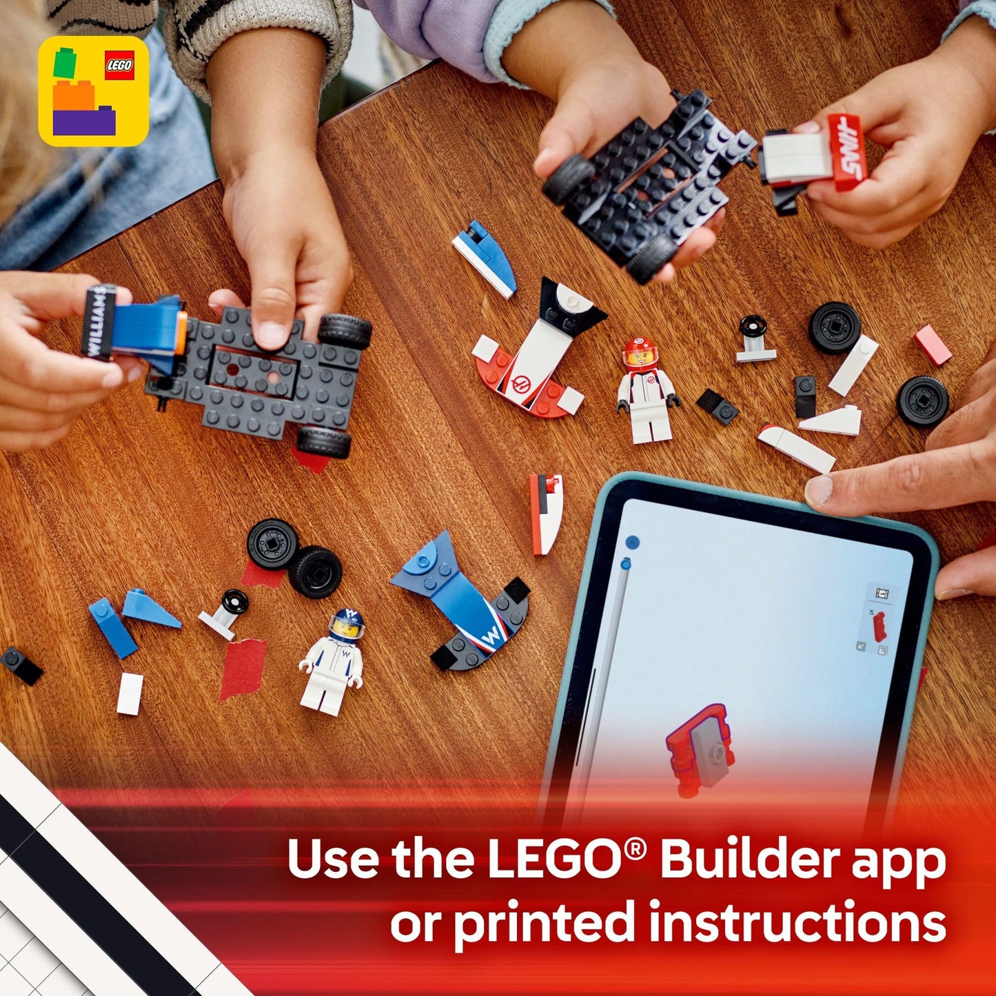 LEGO City F1 Williams Racing & Haas F1 Race Car Toys - Car Building Toy Set for Kids, Boys and Girls, Ages 4+ - F1 Preschool Toy for Fans - Gift Idea for Birthdays - 60464 🍁 All In One Marketplace Canada