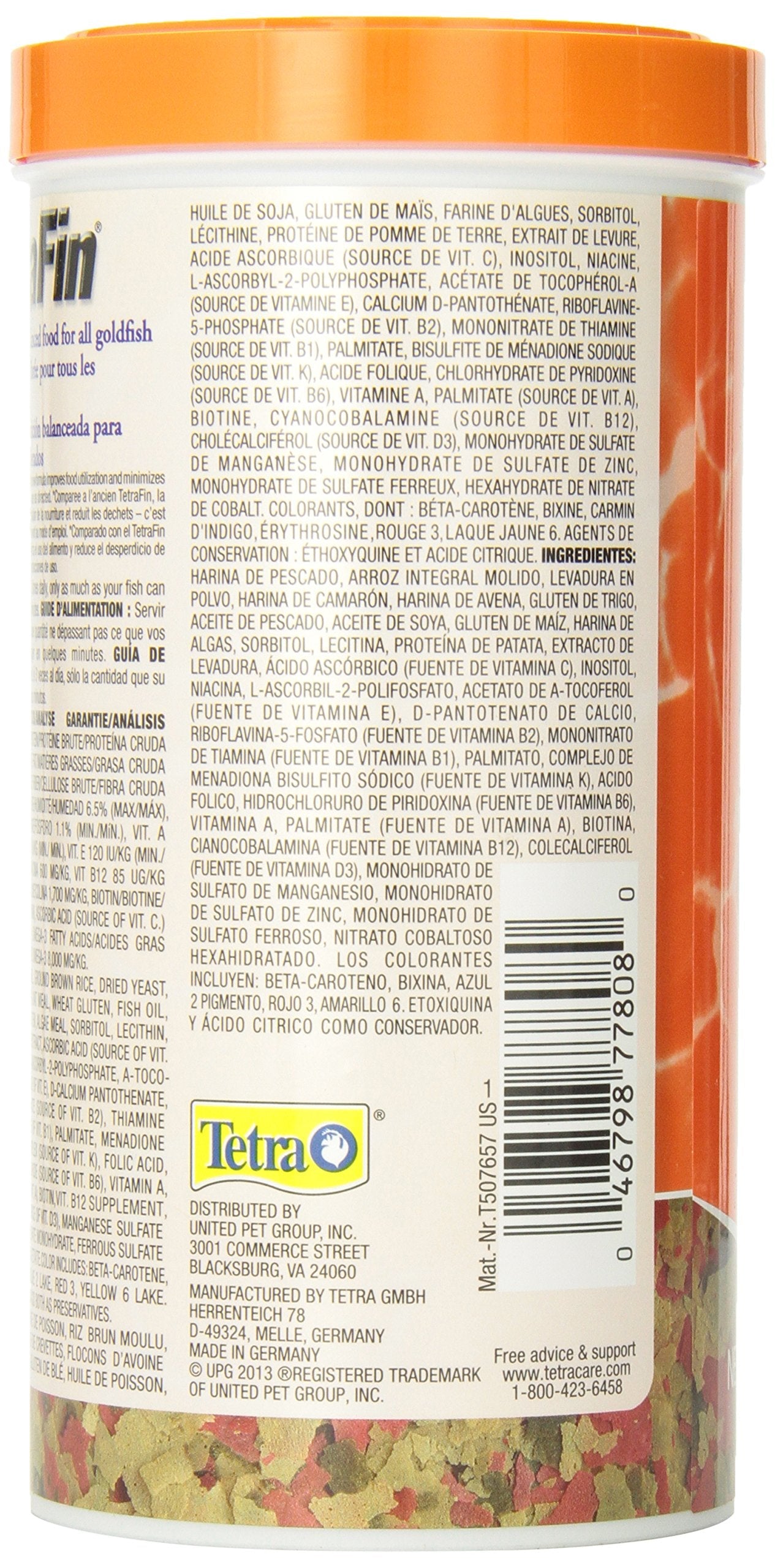 Tetra Goldfish Flakes 7.06oz, 200g, Bilingual 🍁 All In One Marketplace Canada