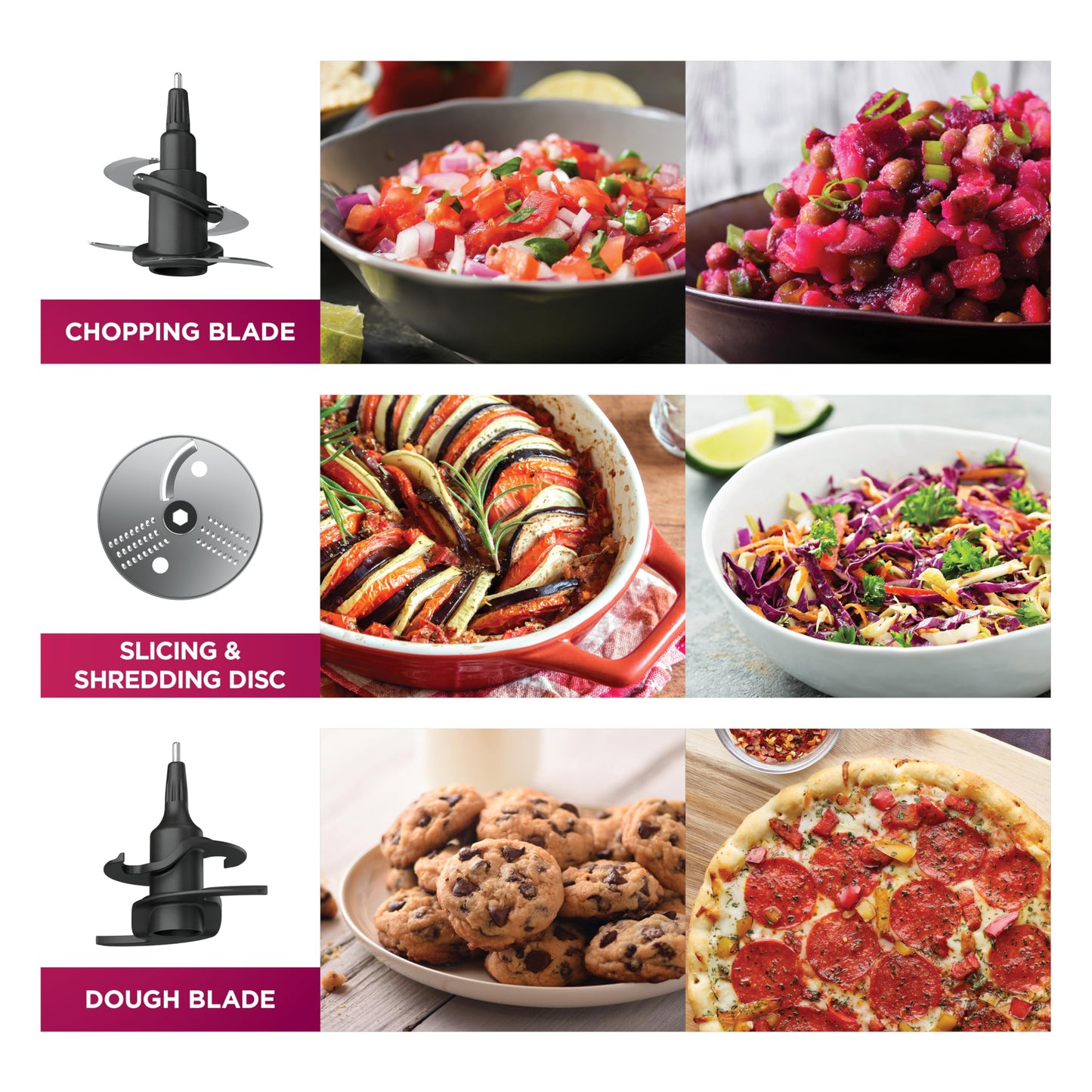 Ninja Professional Plus Food Processor 850-Watts With Auto-iQ Preset Programs Chop Puree Dough Slice Shred With a 9-Cup Capacity and a Silver Stainless Finish (BN600C) - Canadian Version 🍁 All In One Marketplace Canada