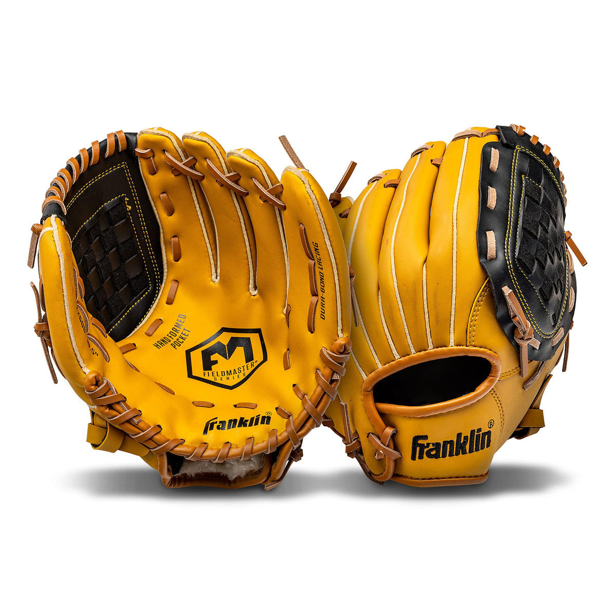 Franklin Sports Baseball and Softball Glove - Fieldmaster Adult + Youth Baseball Gloves - Mens + Womens Infield + Outfield Mitt - Right Hand Throw - 10.5" 🍁 All In One Marketplace Canada
