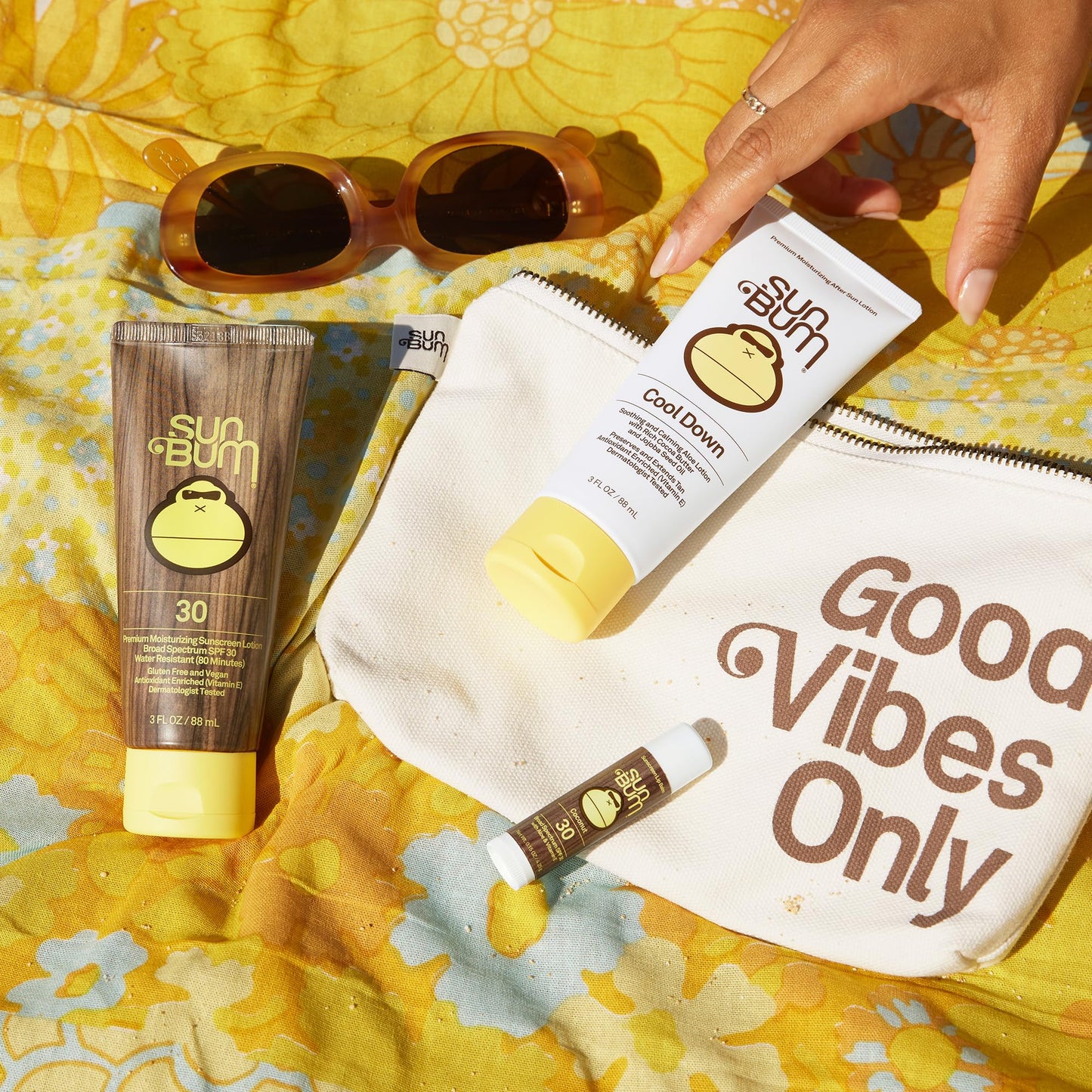Sun Bum The Getaway | SPF 30 Sunscreen Lotion, Cool Down Lotion and SPF 30 Coconut Lip Balm 🍁 All In One Marketplace Canada