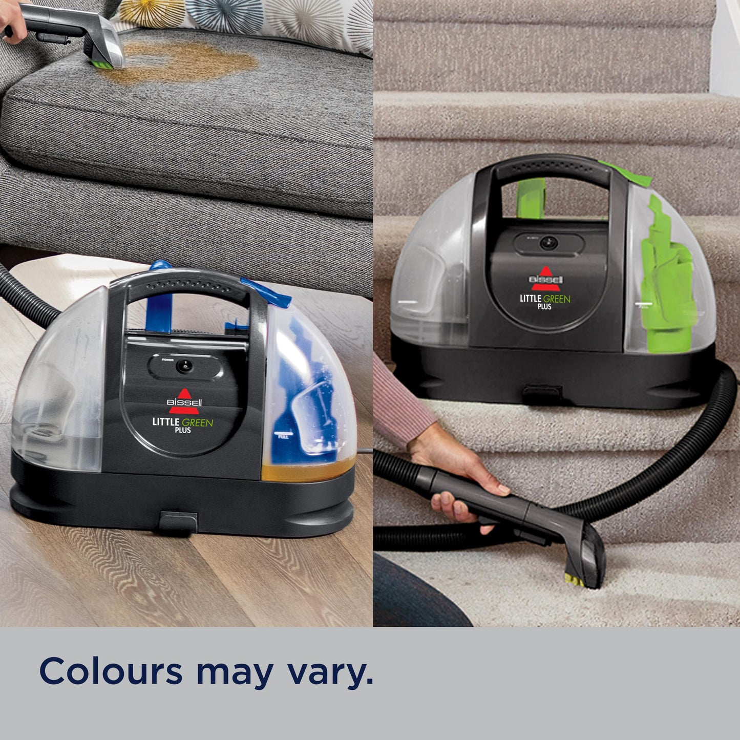 BISSELL - Portable Carpet Cleaner - Little Green Carpet & Upholstery Machine - 48oz Capacity with Stain Brush and self-Cleaning Hydro-Rinse Tool for Home and Automotive use 🍁 All In One Marketplace Canada