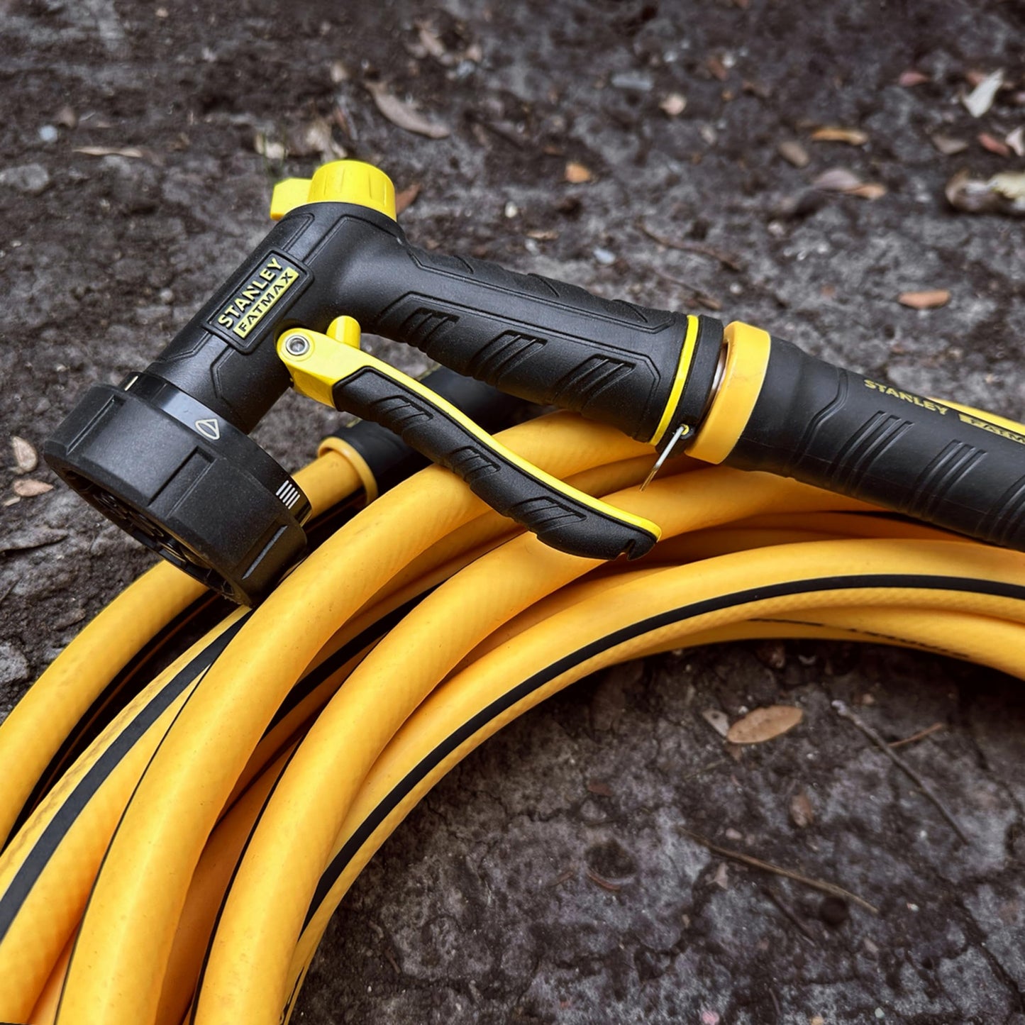 Stanley Fatmax Professional Grade Water Hose, 50' x 5/8", Yellow 500 PSI 🍁 All In One Marketplace Canada