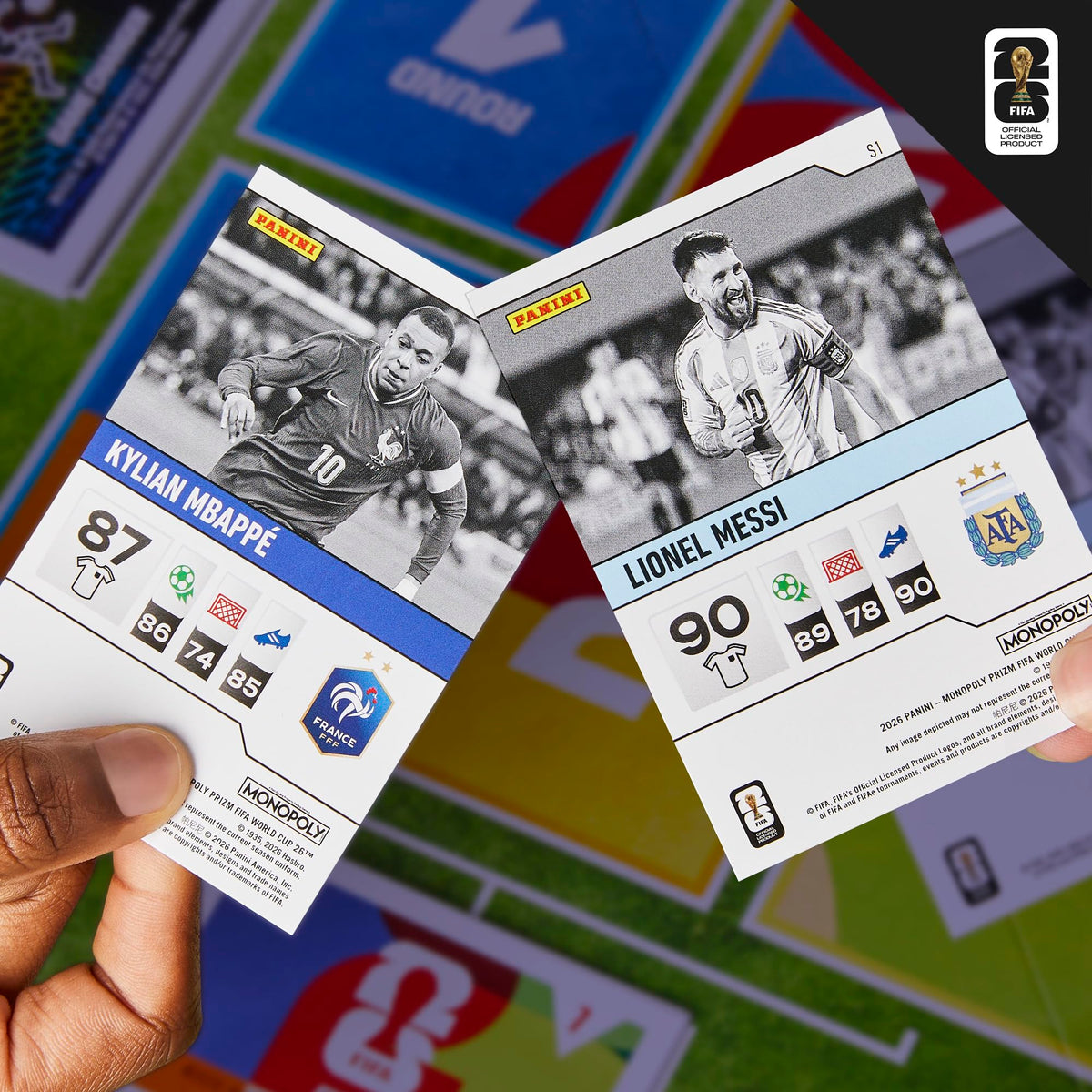 Monopoly Panini Prizm: FIFA World Cup Game I Soccer Board Game with Monopoly Panini Prizm FIFA World Cup 2026 Trading Cards I Ages 8+ (English Version) 🍁 All In One Marketplace Canada