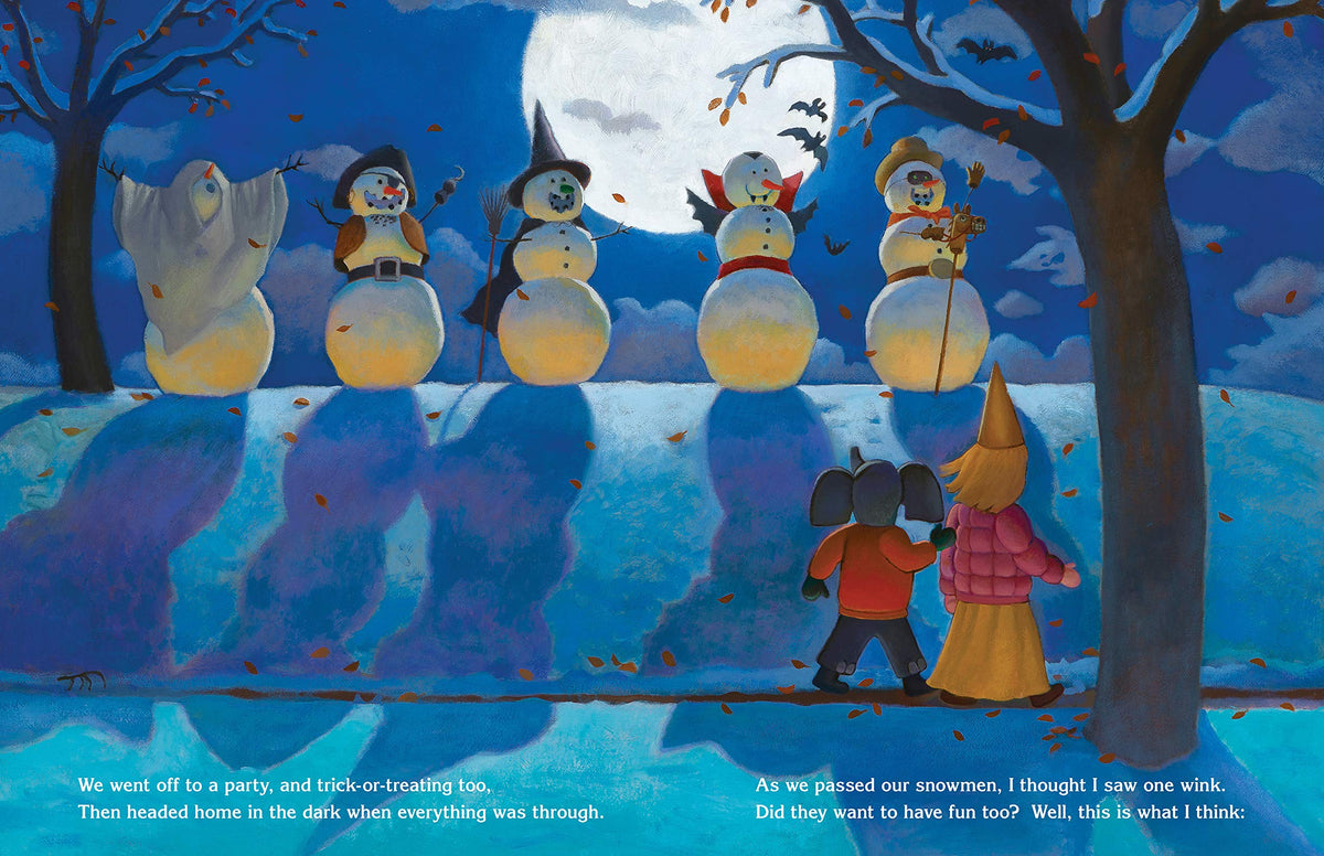 Snowmen at Halloween