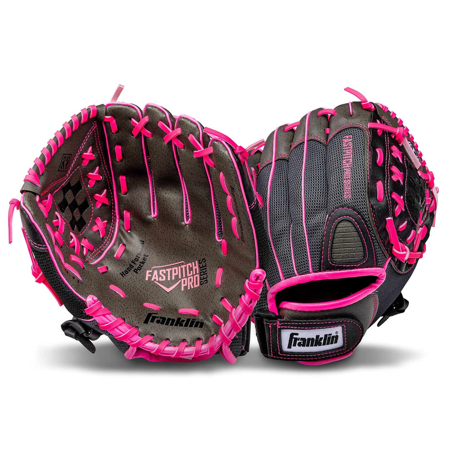 Franklin Sports Softball Glove - Left and Right Handed Softball Fielding Glove - Windmill Fastpitch Pro Series - Adult and Youth Fielding Glove - 12 Inch Right Hand Throw - Pink 🍁 All In One Marketplace Canada
