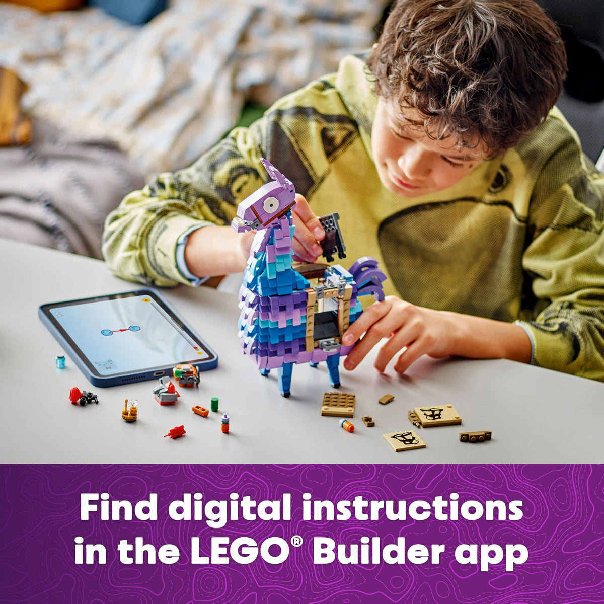LEGO Fortnite Supply Llama Building Set - Kids Toy for Gamers, Ages 12+ - Display Model, Collectible Fortnite Toy - Gift for Boys & Girls - 77071 🍁 All In One Marketplace Canada