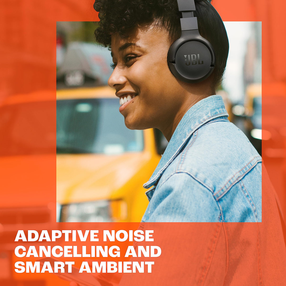 JBL Tune 670NC - Adaptive Noise Cancelling with Smart Ambient Wireless On-Ear Headphones, Up to 70H Battery Life with Speed Charge, Lightweight, Comfortable and Foldable Design (Blue) 🍁 All In One Marketplace Canada