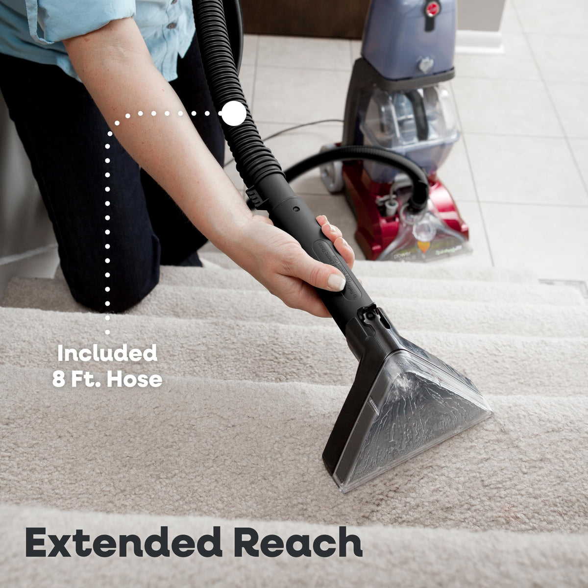 Hoover PowerScrub Deluxe Carpet Cleaner, Deep Cleaning Carpet & Upholstery Shampooer with Multi‑Purpose Tools, FH50150NC 🍁 All In One Marketplace Canada