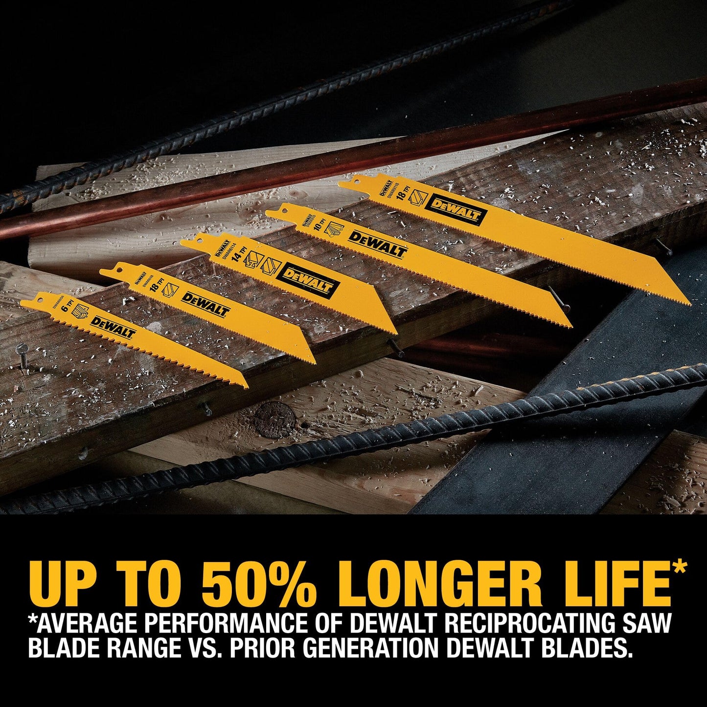 DEWALT Reciprocating Saw Blades, Bi-Metal Set with Case, 12-Piece (DW4892) 🍁 All In One Marketplace Canada