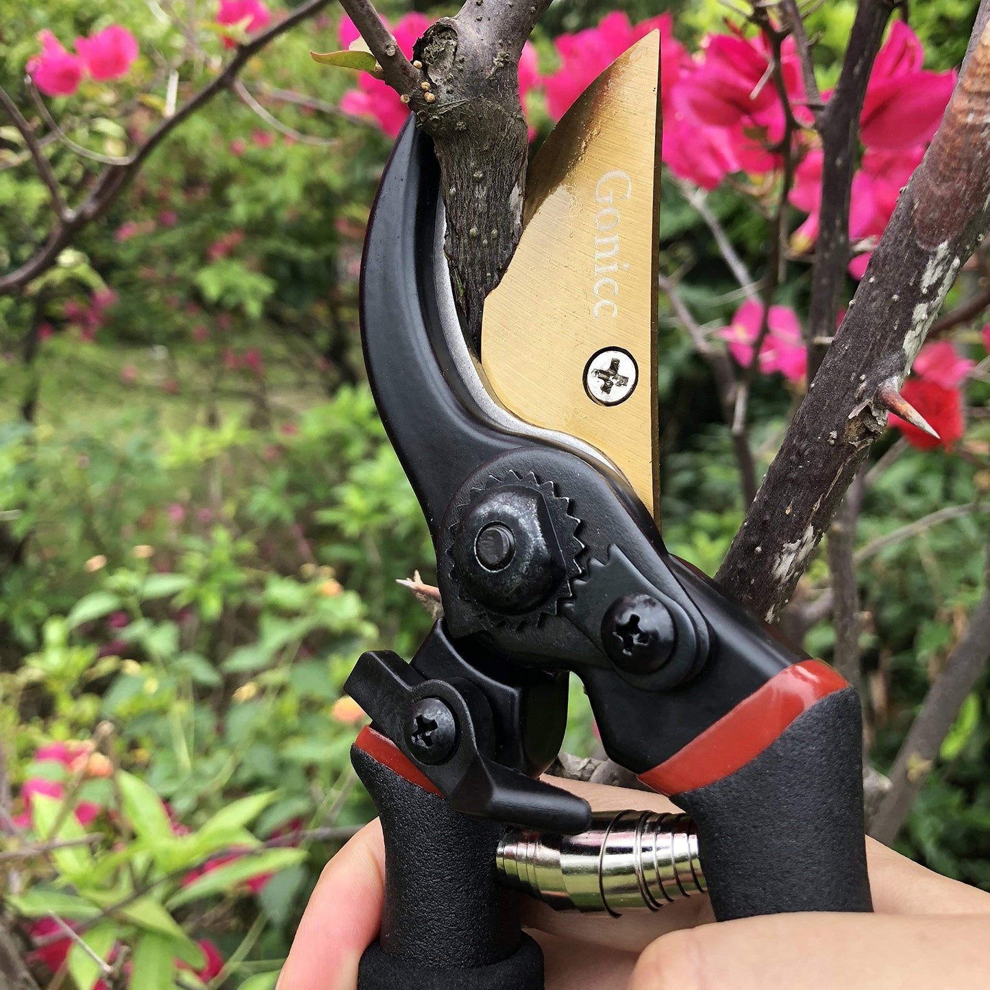 gonicc 8" Professional Premium Titanium Bypass Pruning Shears (GPPS-1003), Hand Pruners, Garden Clippers. 🍁 All In One Marketplace Canada